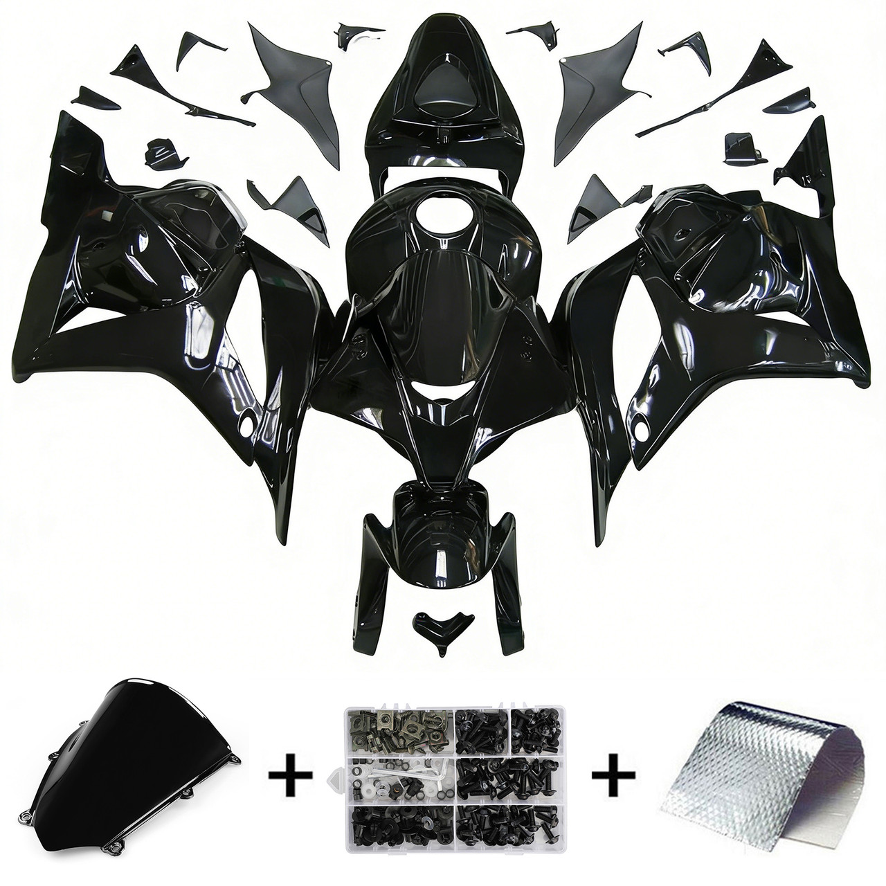 2009-2012 Honda CBR600RR Amotopart Fairing Kit Generic #142
