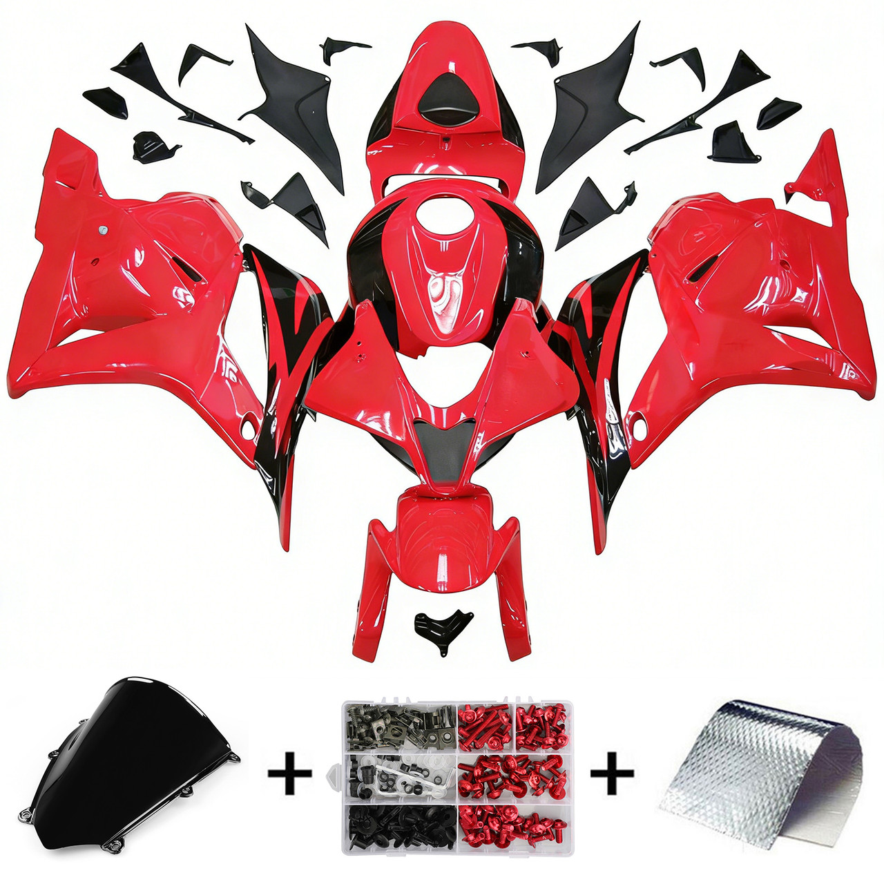 2009-2012 Honda CBR600RR Amotopart Fairing Kit Generic #153