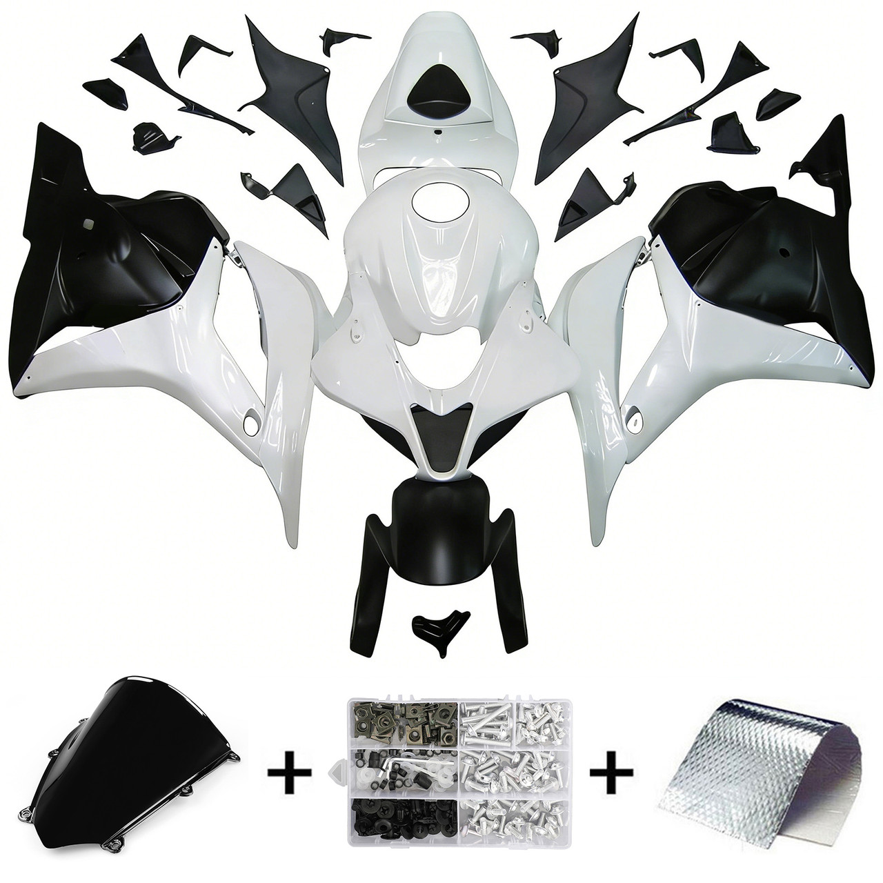 2009-2012 Honda CBR600RR Amotopart Fairing Kit Generic #157