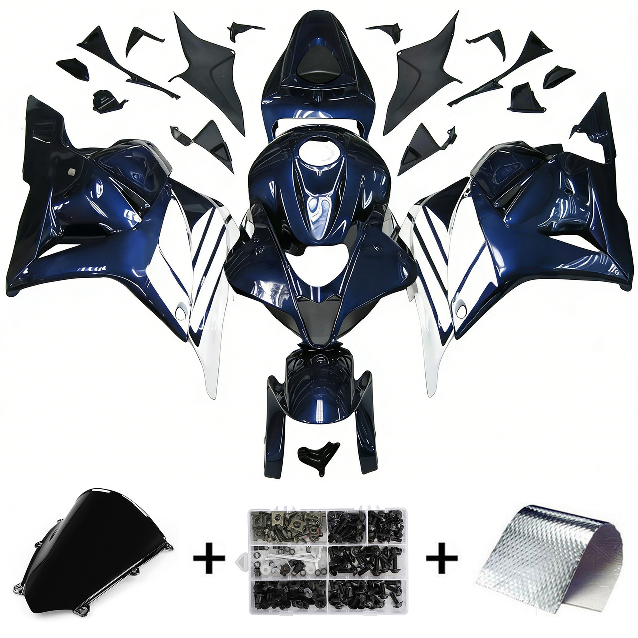 2009-2012 Honda CBR600RR Amotopart Fairing Kit Generic #161