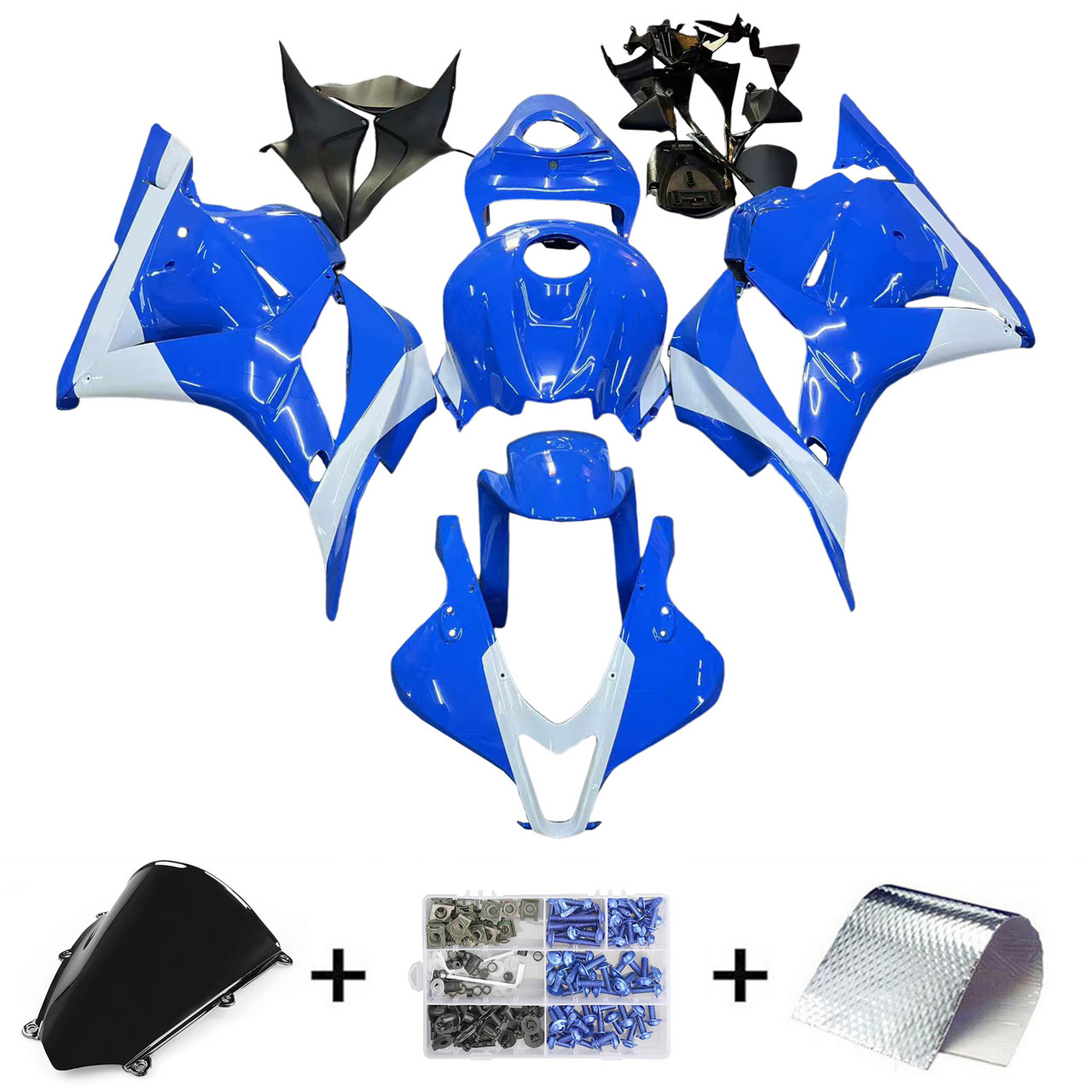 2009-2012 Honda CBR600RR Amotopart Fairing Kit Generic #174
