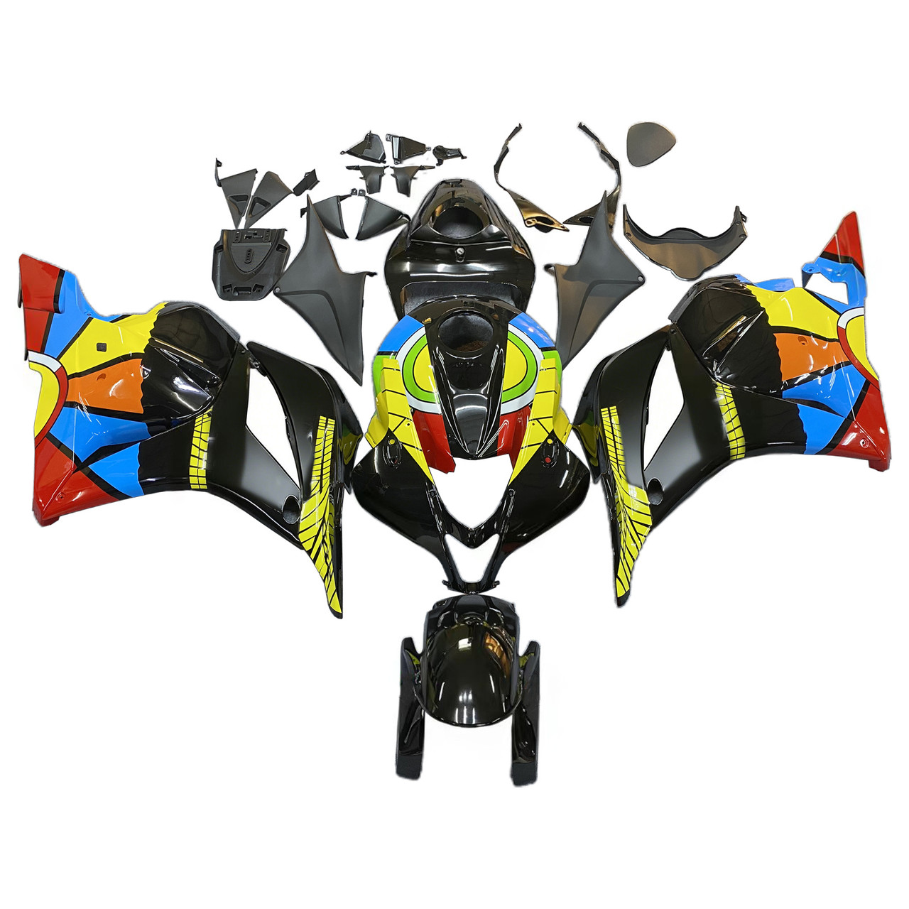 2009-2012 Honda CBR600RR Amotopart Fairing Kit Generic #188