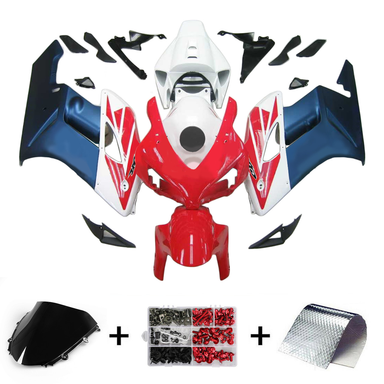 2004-2005 Honda CBR1000RR Amotopart Fairing Kit Generic #139