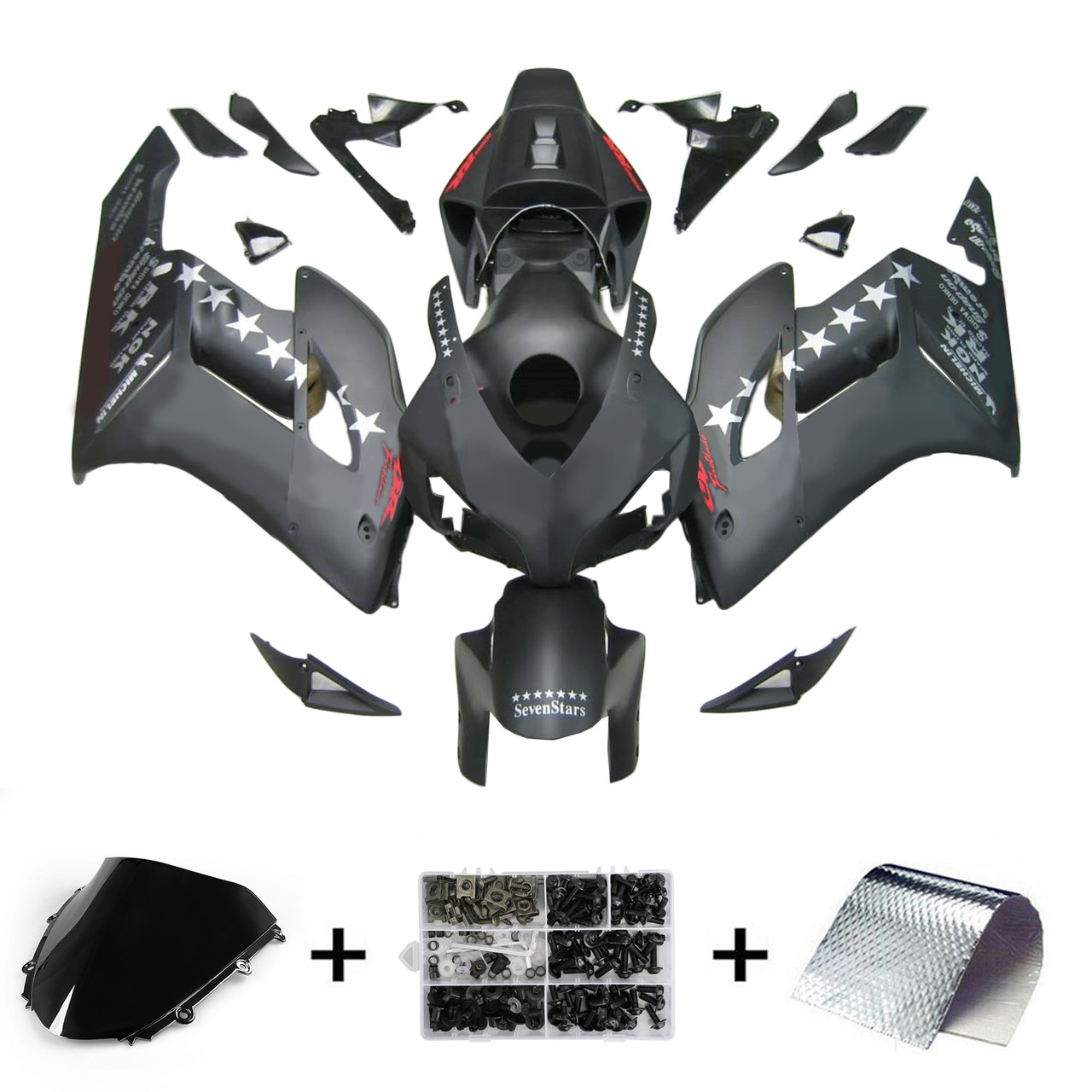 2004-2005 Honda CBR1000RR Amotopart Fairing Kit Generic #151