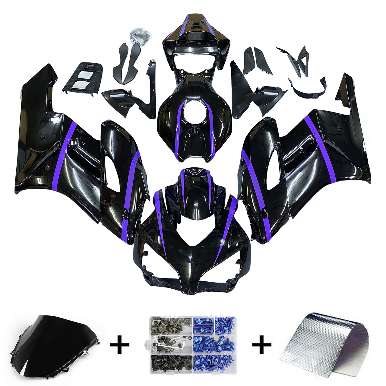 2004-2005 Honda CBR1000RR Amotopart Fairing Kit Generic #166