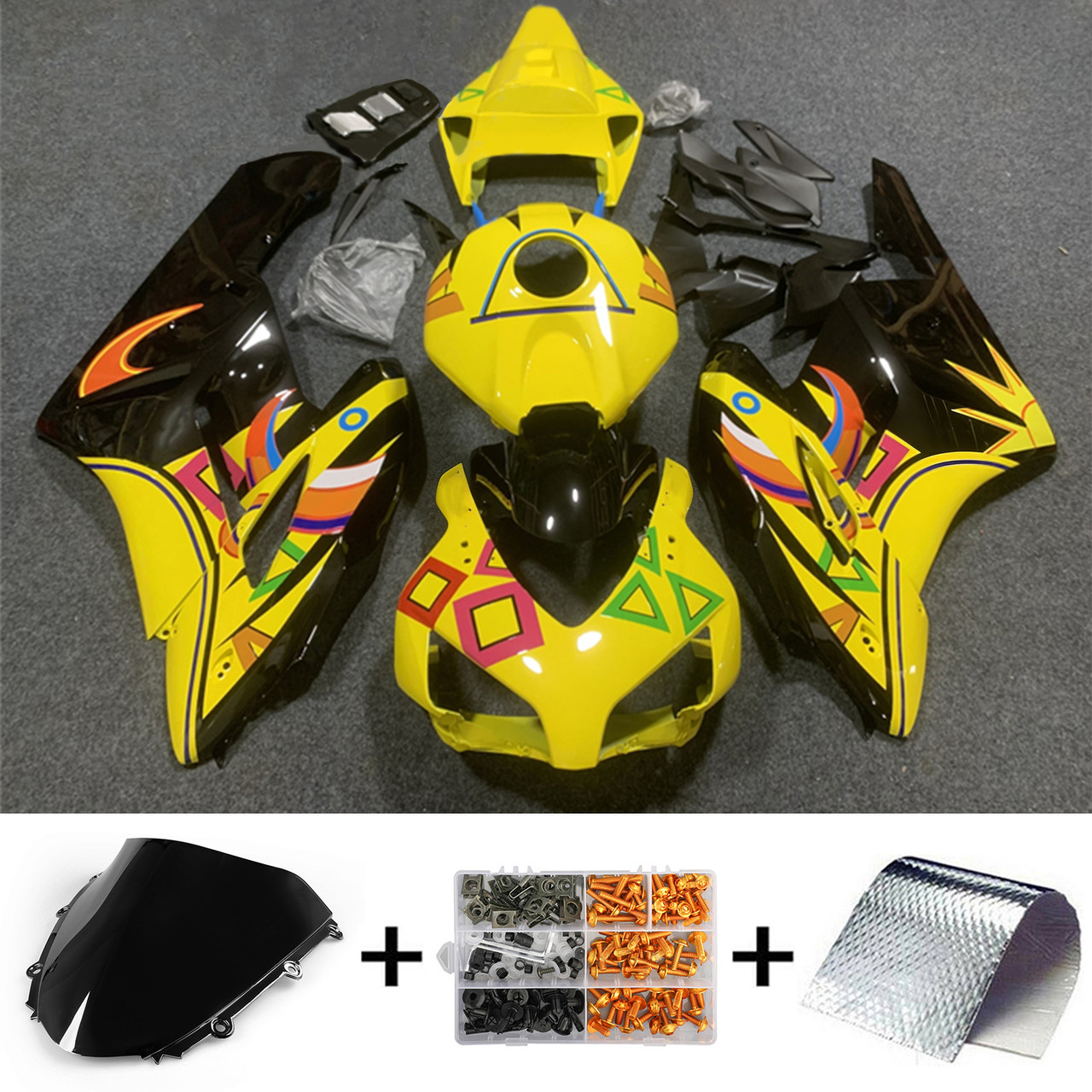 2004-2005 Honda CBR1000RR Amotopart Fairing Kit Generic #169
