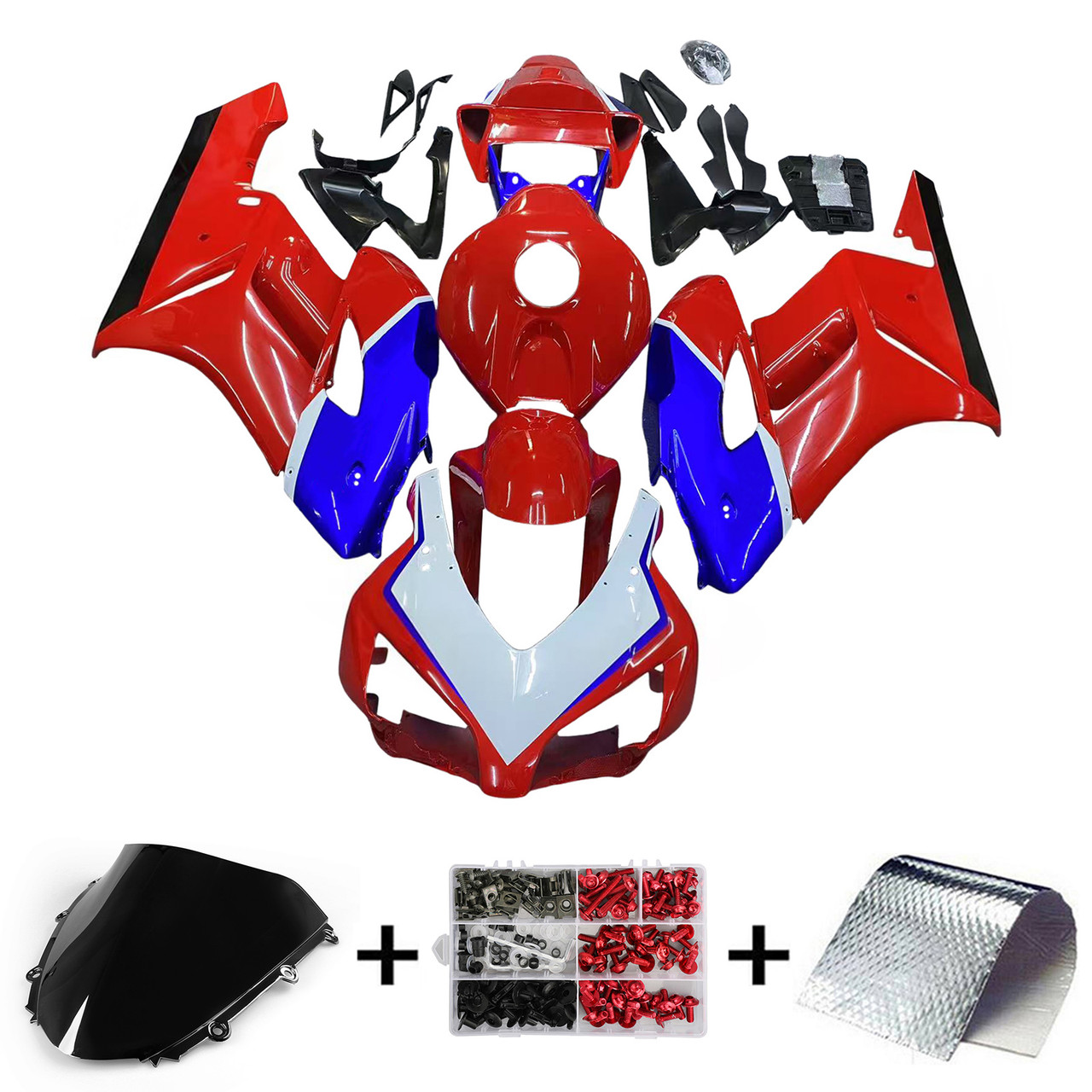 2004-2005 Honda CBR1000RR Amotopart Fairing Kit Generic #180