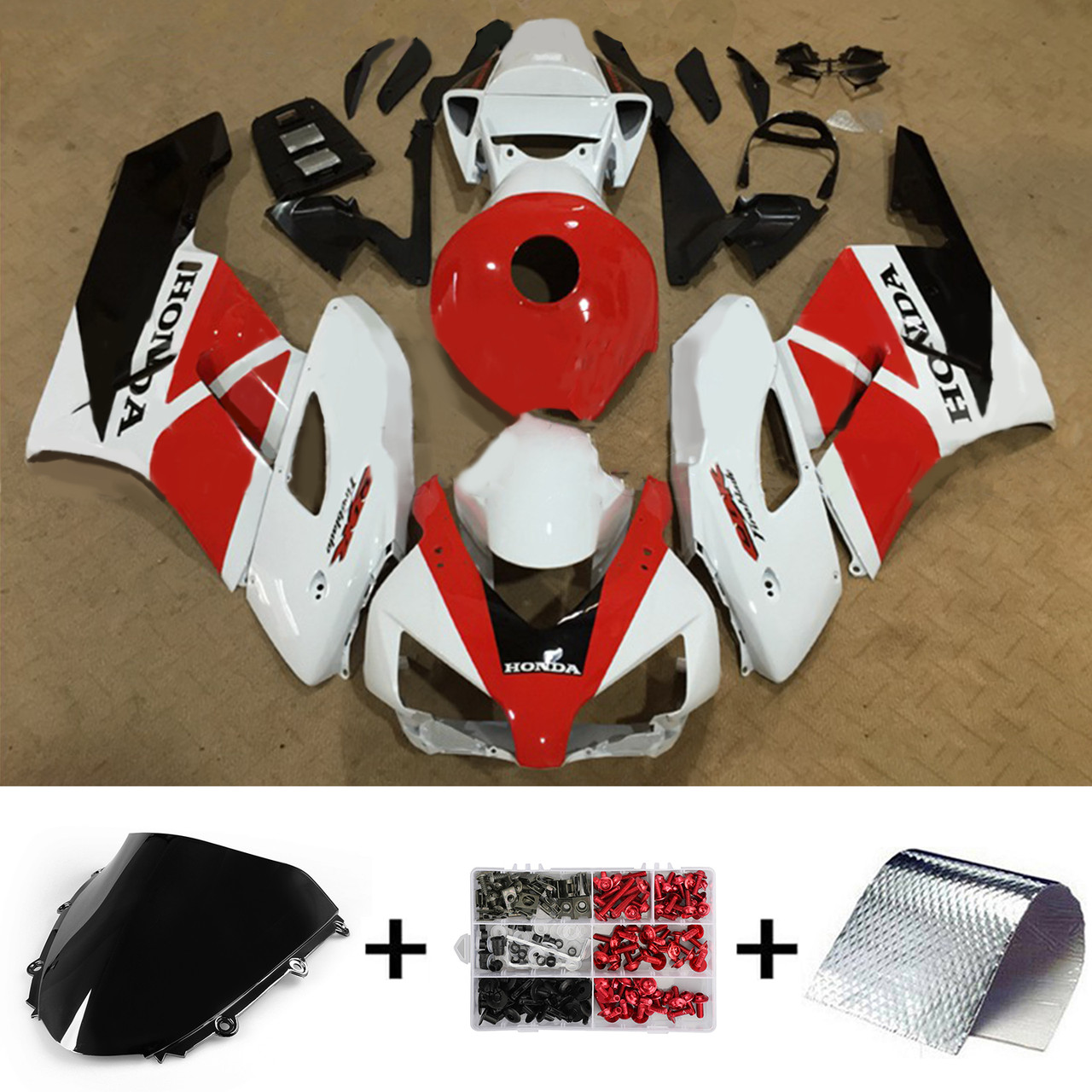 2004-2005 Honda CBR1000RR Amotopart Fairing Kit Generic #189