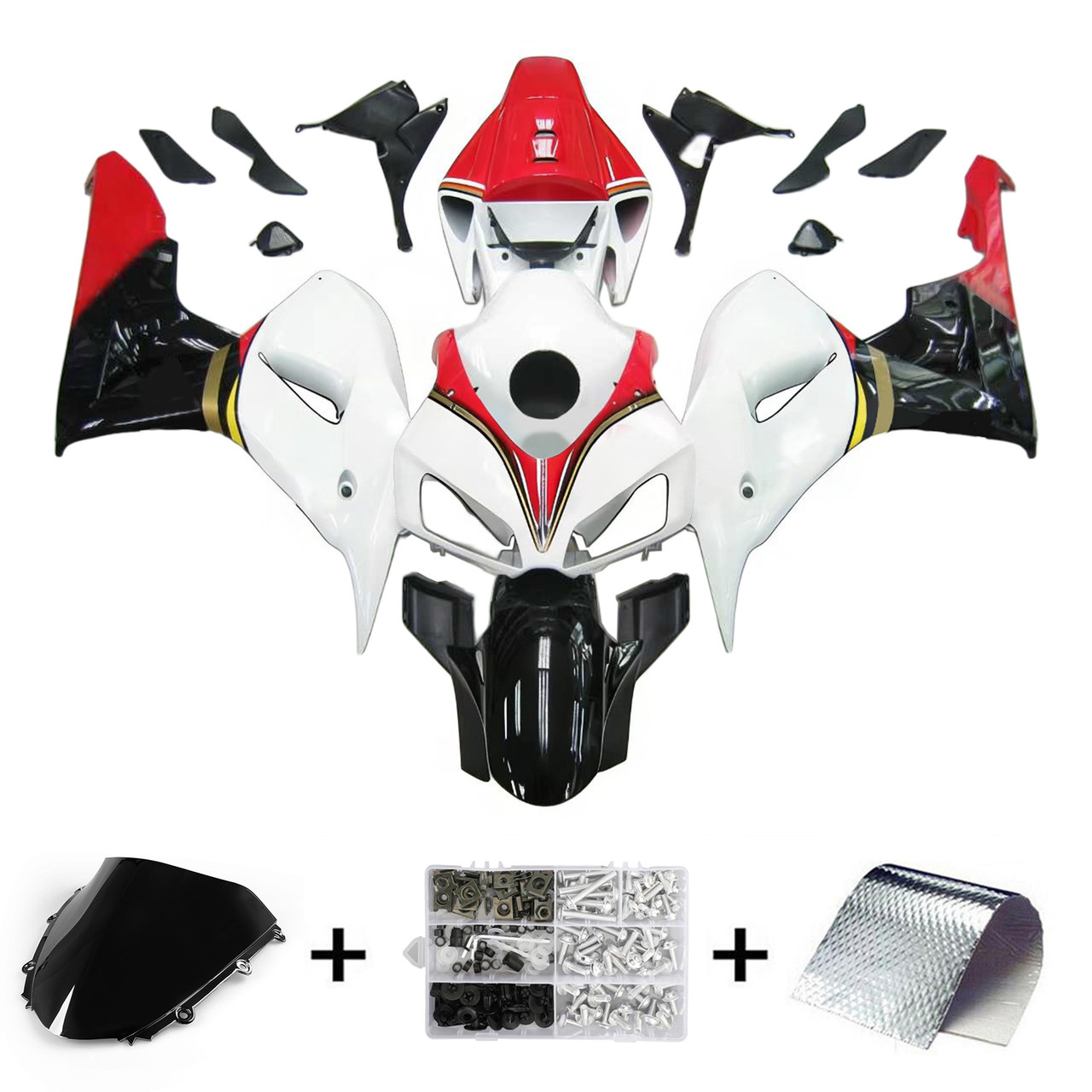 2006-2007 Honda CBR1000RR Amotopart Fairing Kit Generic #109