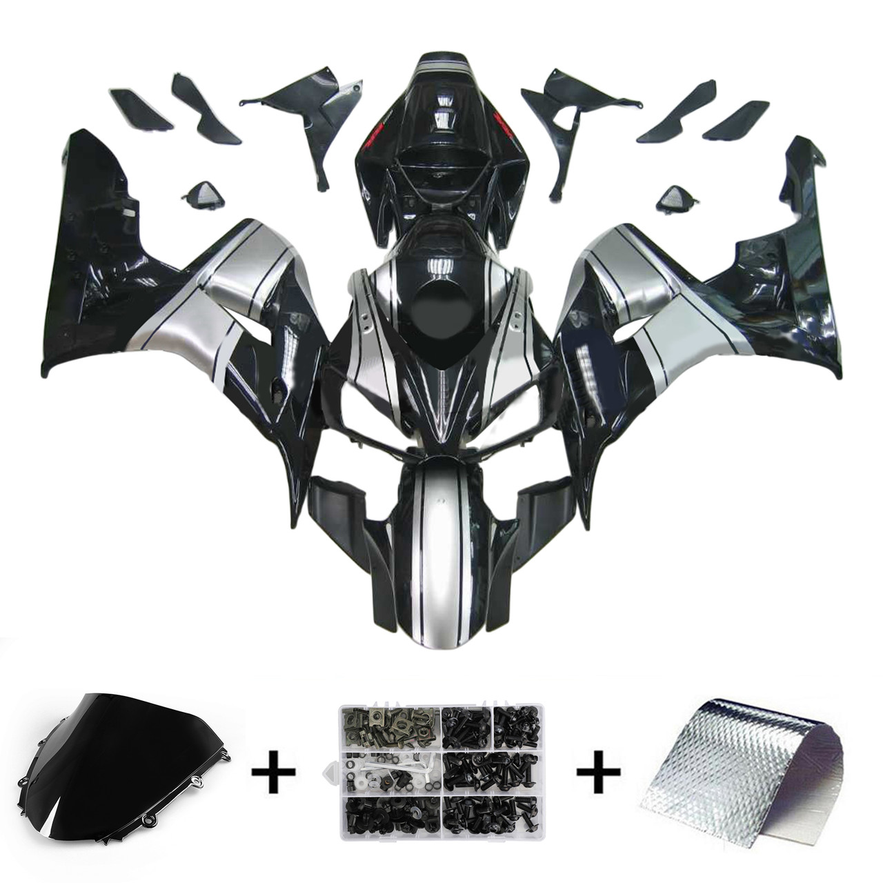 2006-2007 Honda CBR1000RR Amotopart Fairing Kit Generic #115