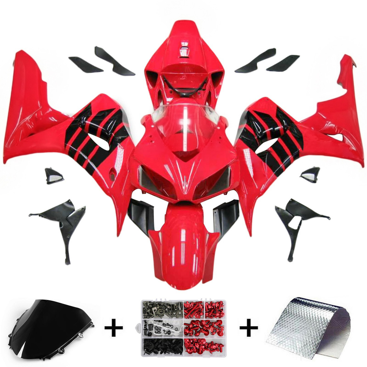 2006-2007 Honda CBR1000RR Amotopart Fairing Kit Generic #140