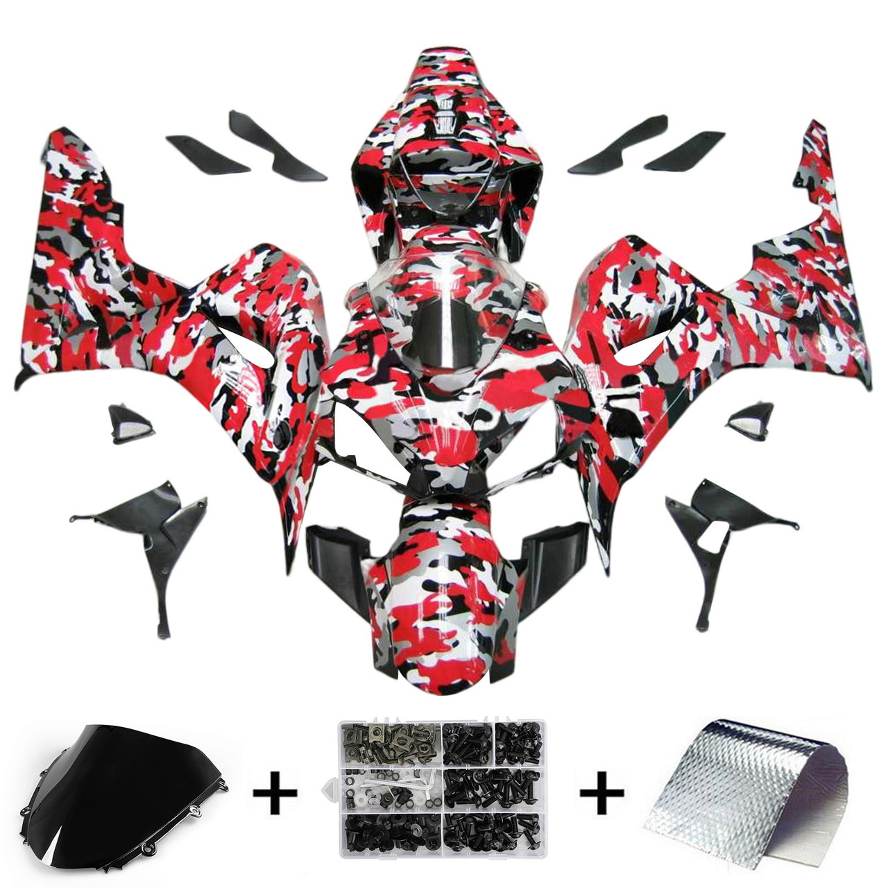 2006-2007 Honda CBR1000RR Amotopart Fairing Kit Generic #144