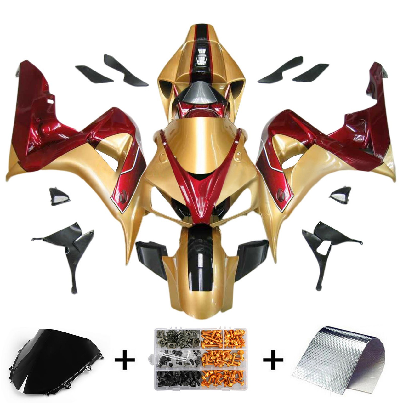 2006-2007 Honda CBR1000RR Amotopart Fairing Kit Generic #151