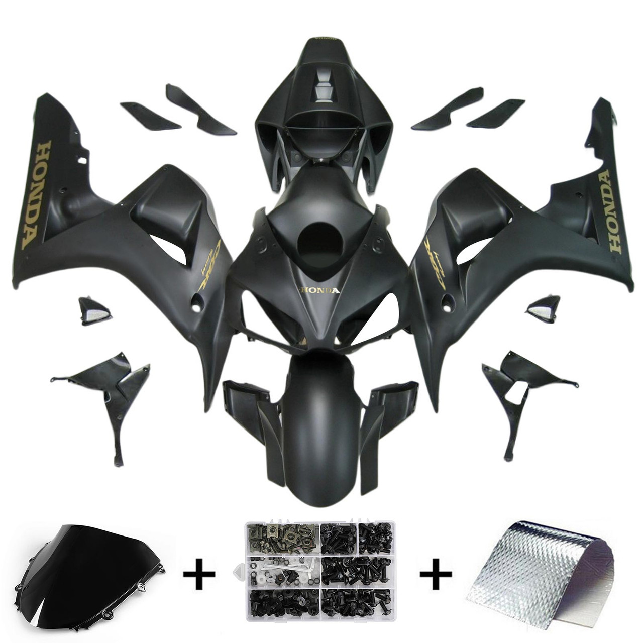 2006-2007 Honda CBR1000RR Amotopart Fairing Kit Generic #168