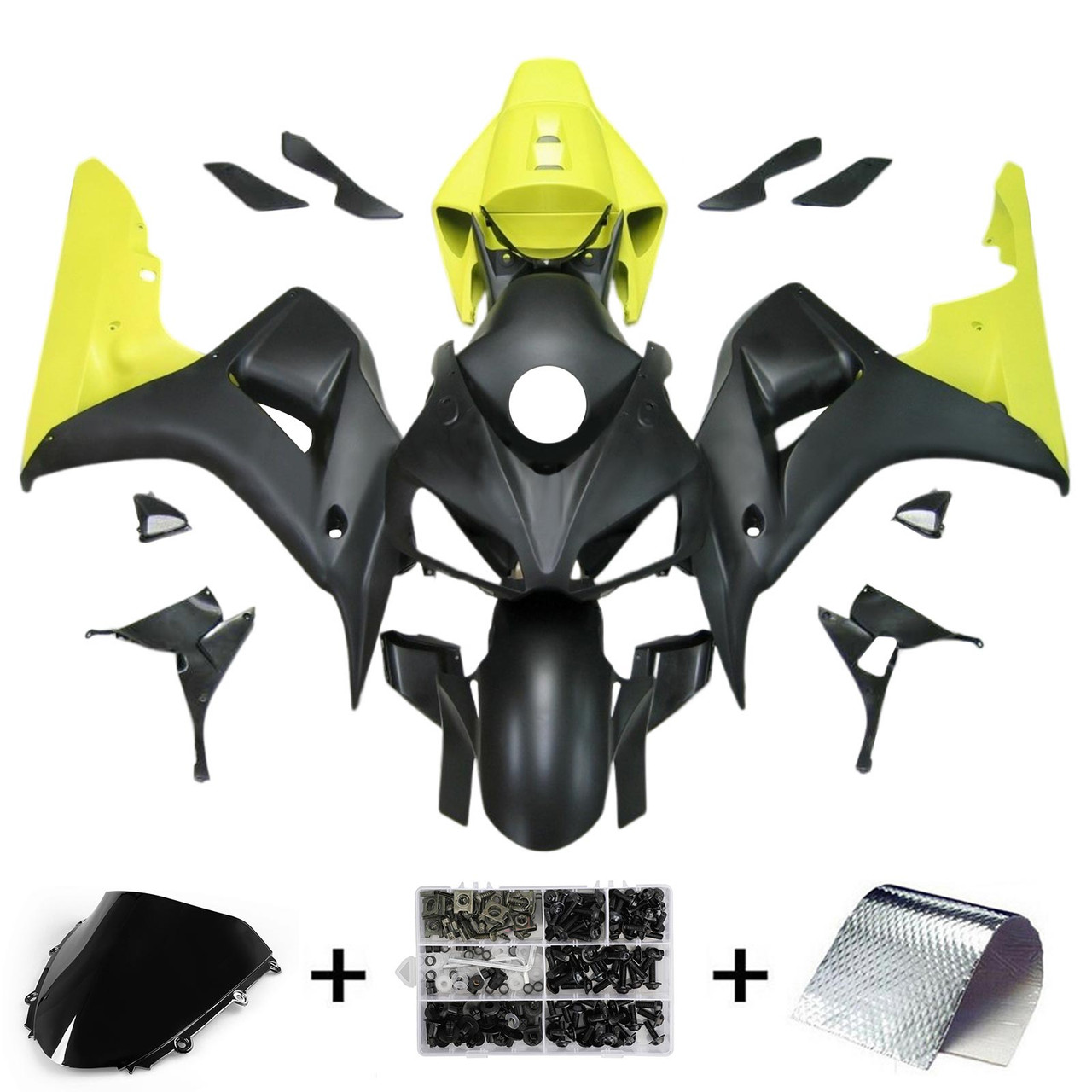 2006-2007 Honda CBR1000RR Amotopart Fairing Kit Generic #169