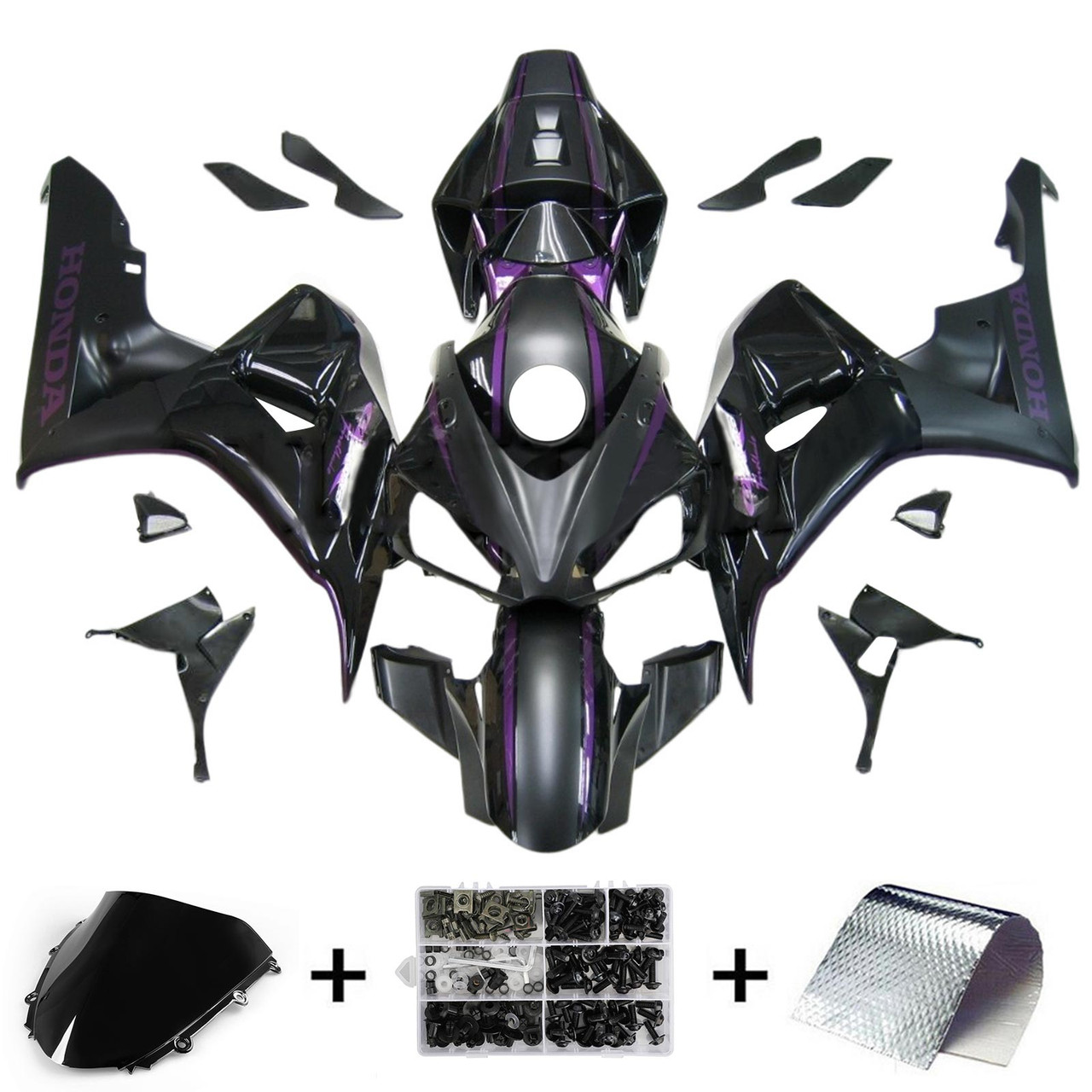 2006-2007 Honda CBR1000RR Amotopart Fairing Kit Generic #174