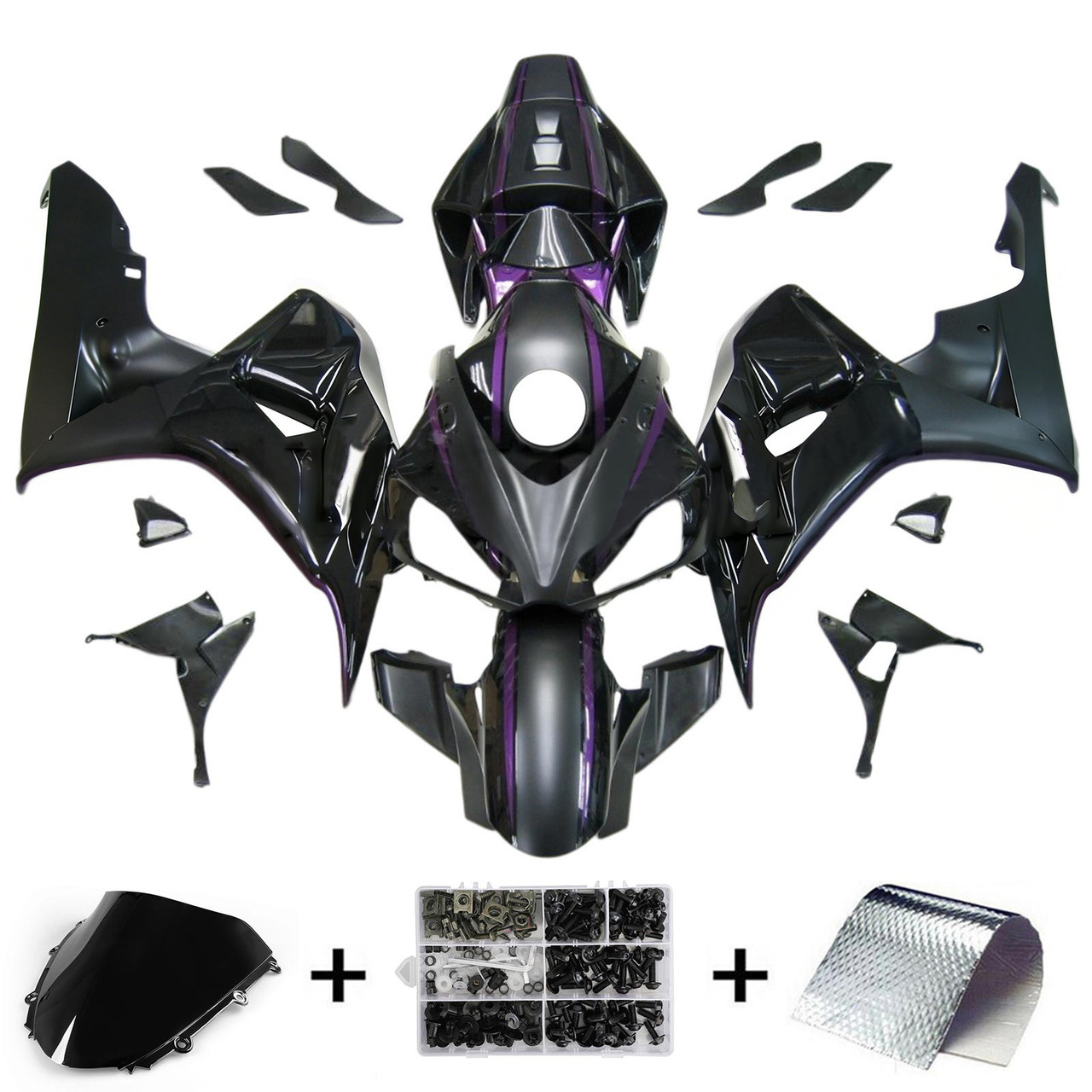 2006-2007 Honda CBR1000RR Amotopart Fairing Kit Generic #174
