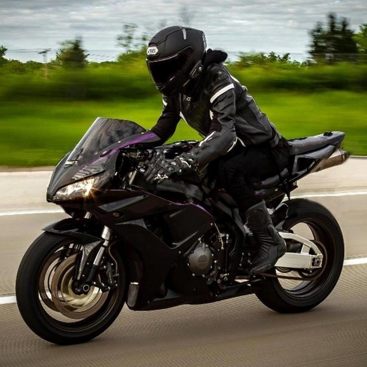 2006-2007 Honda CBR1000RR Amotopart Fairing Kit Generic #174