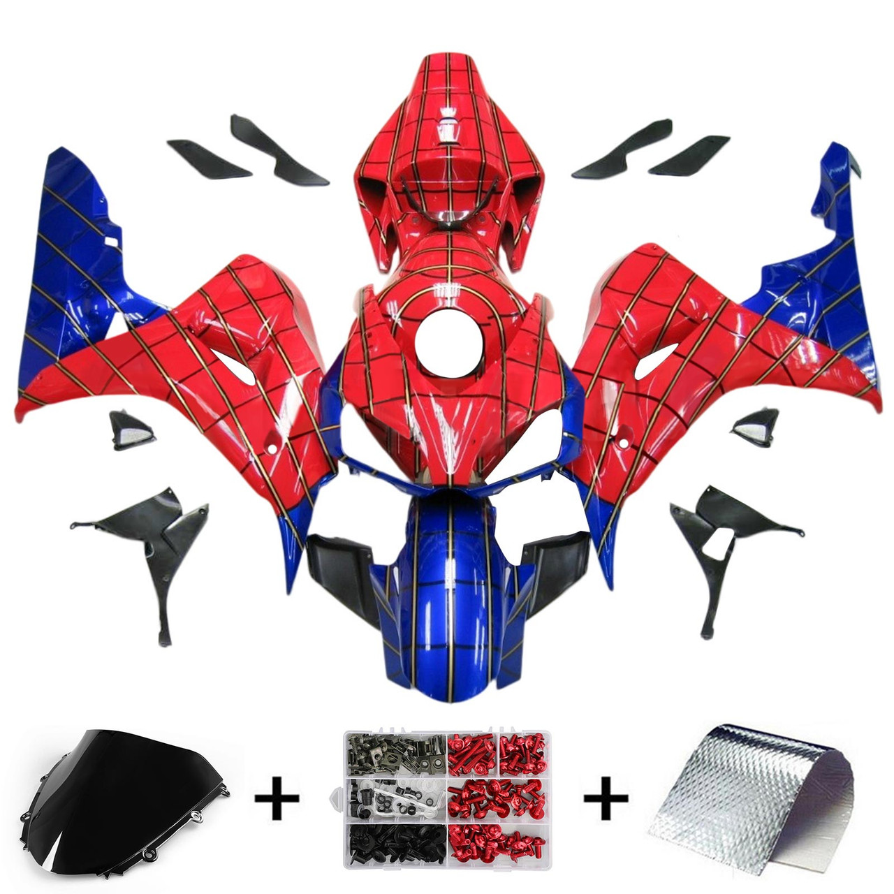 2006-2007 Honda CBR1000RR Amotopart Fairing Kit Generic #178