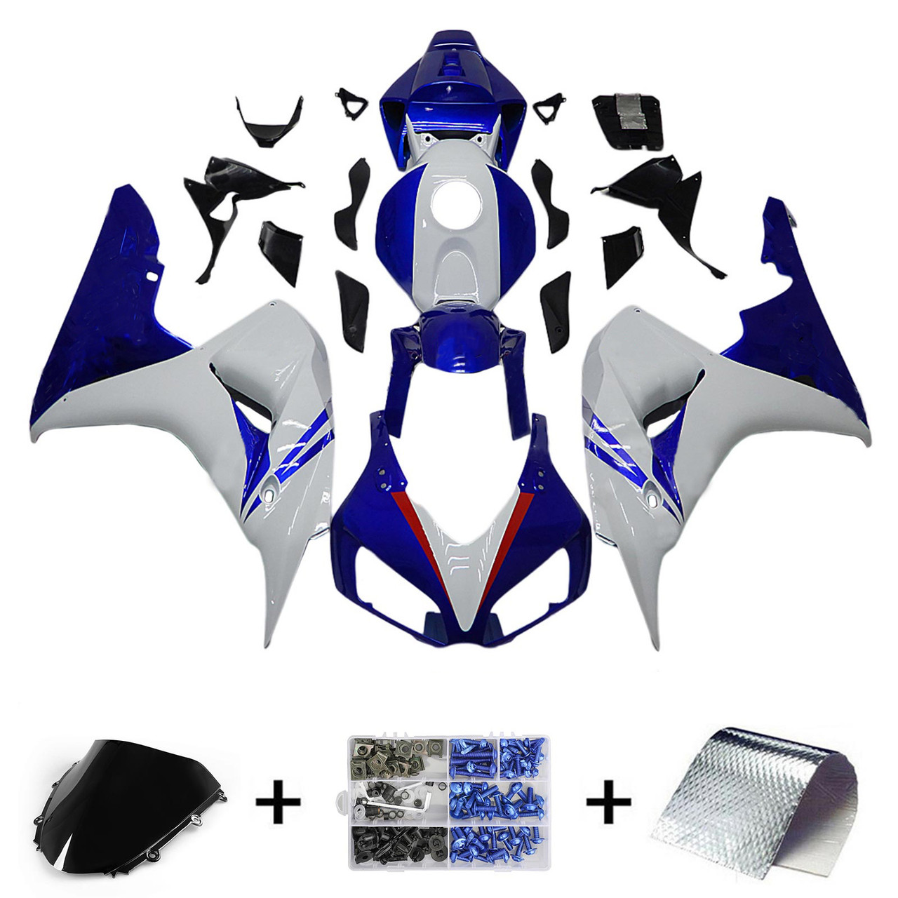 2006-2007 Honda CBR1000RR Amotopart Fairing Kit Generic #199