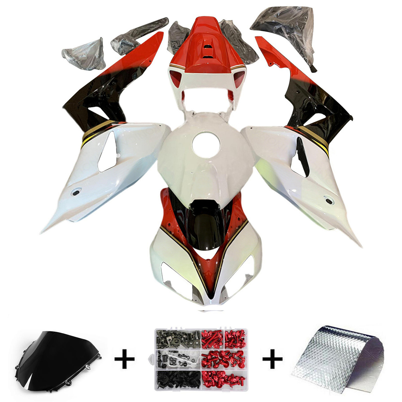 2006-2007 Honda CBR1000RR Amotopart Fairing Kit Generic #200