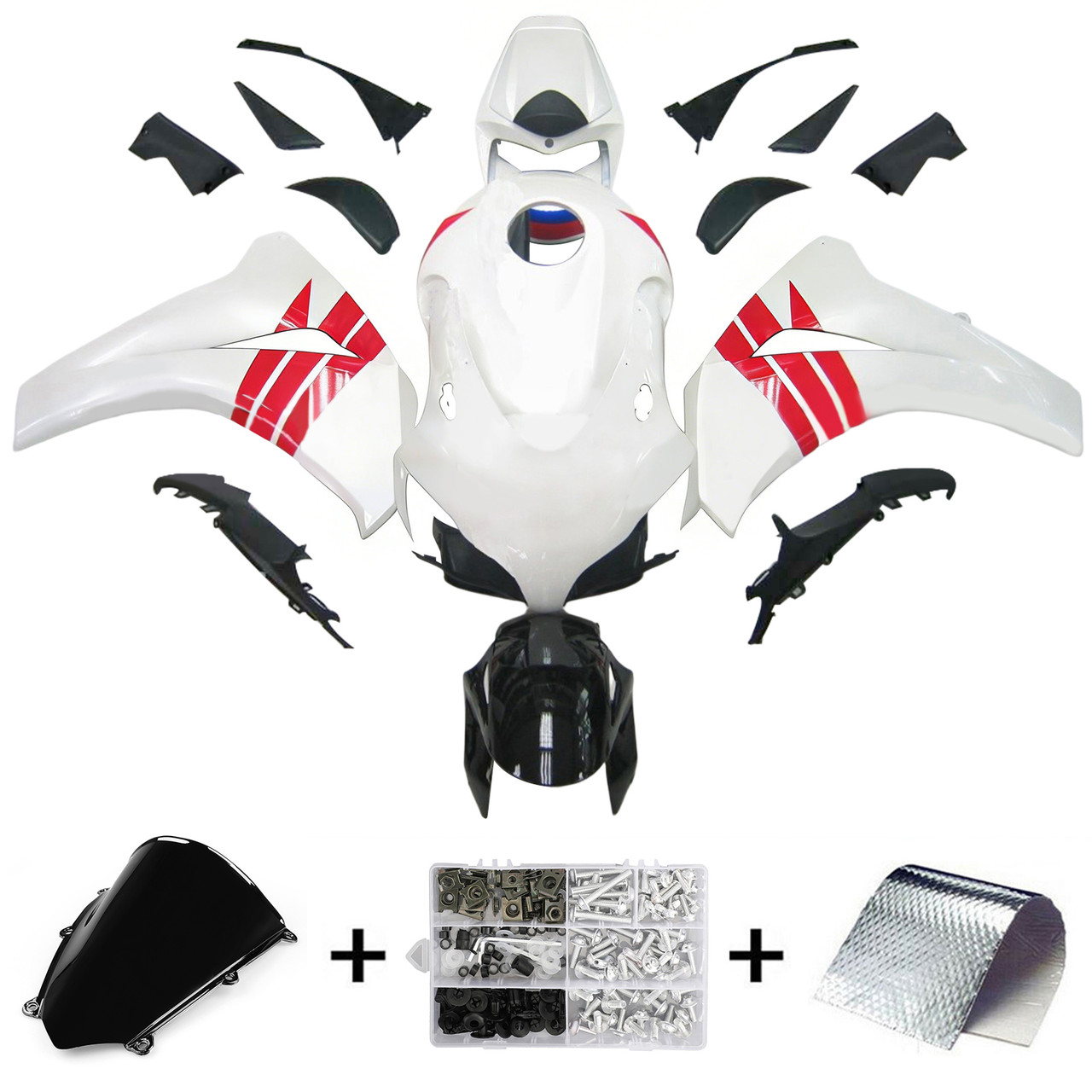 2008-2011 Honda CBR1000RR Amotopart Fairing Kit Generic #120