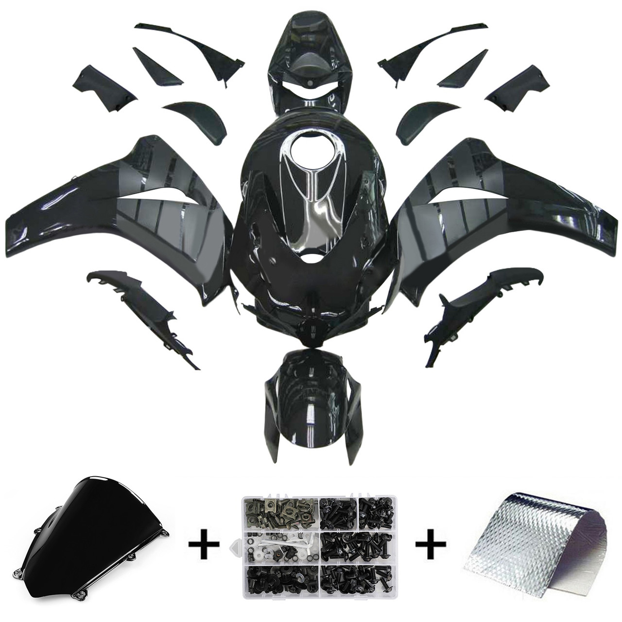 2008-2011 Honda CBR1000RR Amotopart Fairing Kit Generic #121