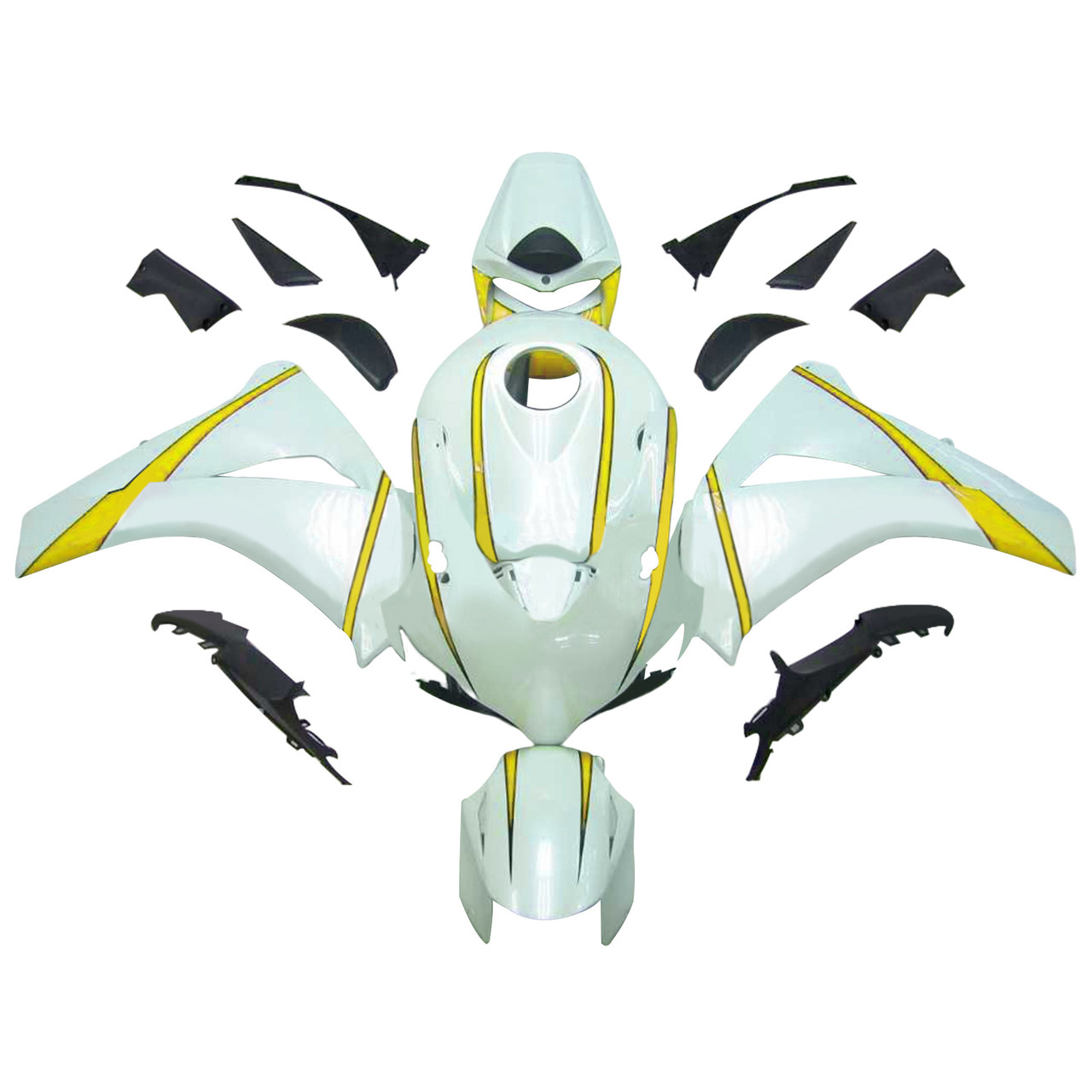 2008-2011 Honda CBR1000RR Amotopart Fairing Kit Generic #126