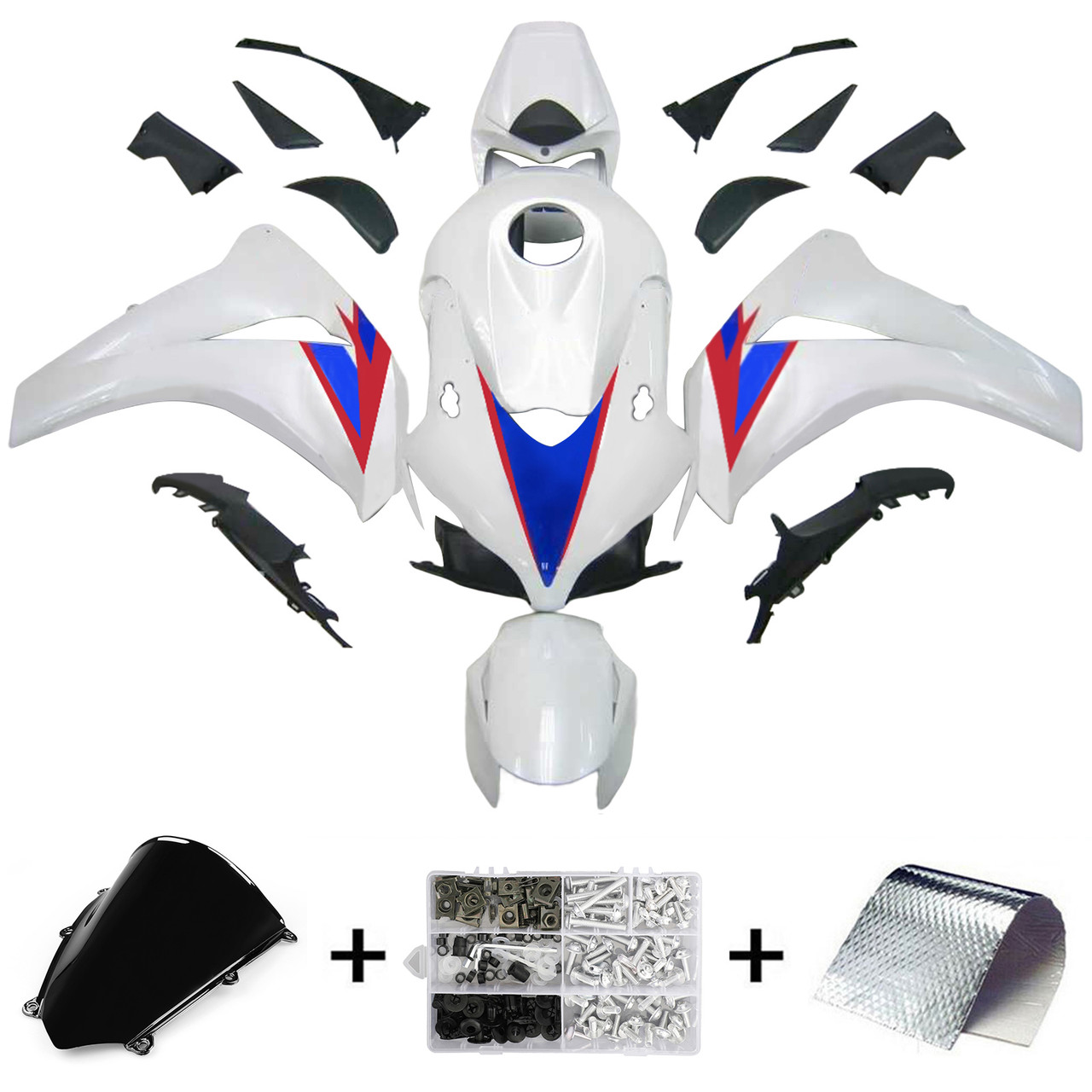 2008-2011 Honda CBR1000RR Amotopart Fairing Kit Generic #131
