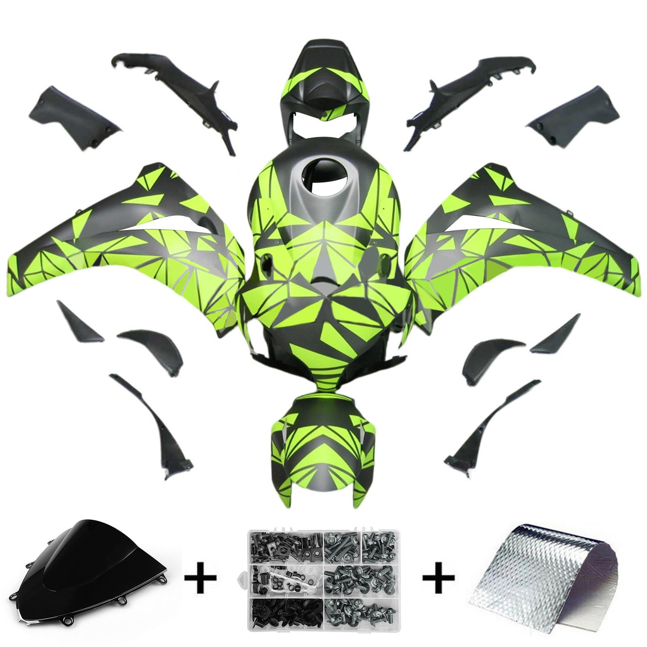 2008-2011 Honda CBR1000RR Amotopart Fairing Kit Generic #140