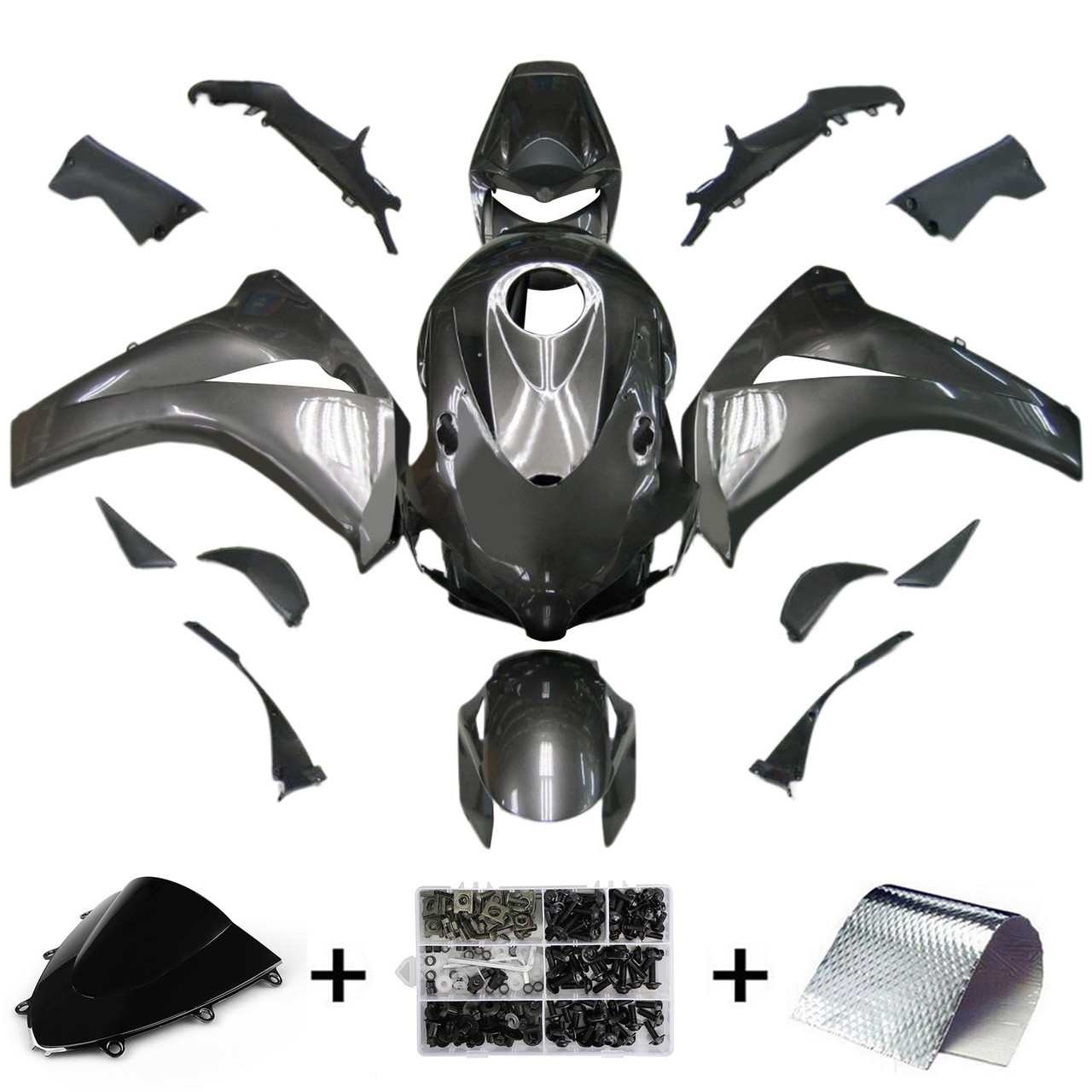 2008-2011 Honda CBR1000RR Amotopart Fairing Kit Generic #154