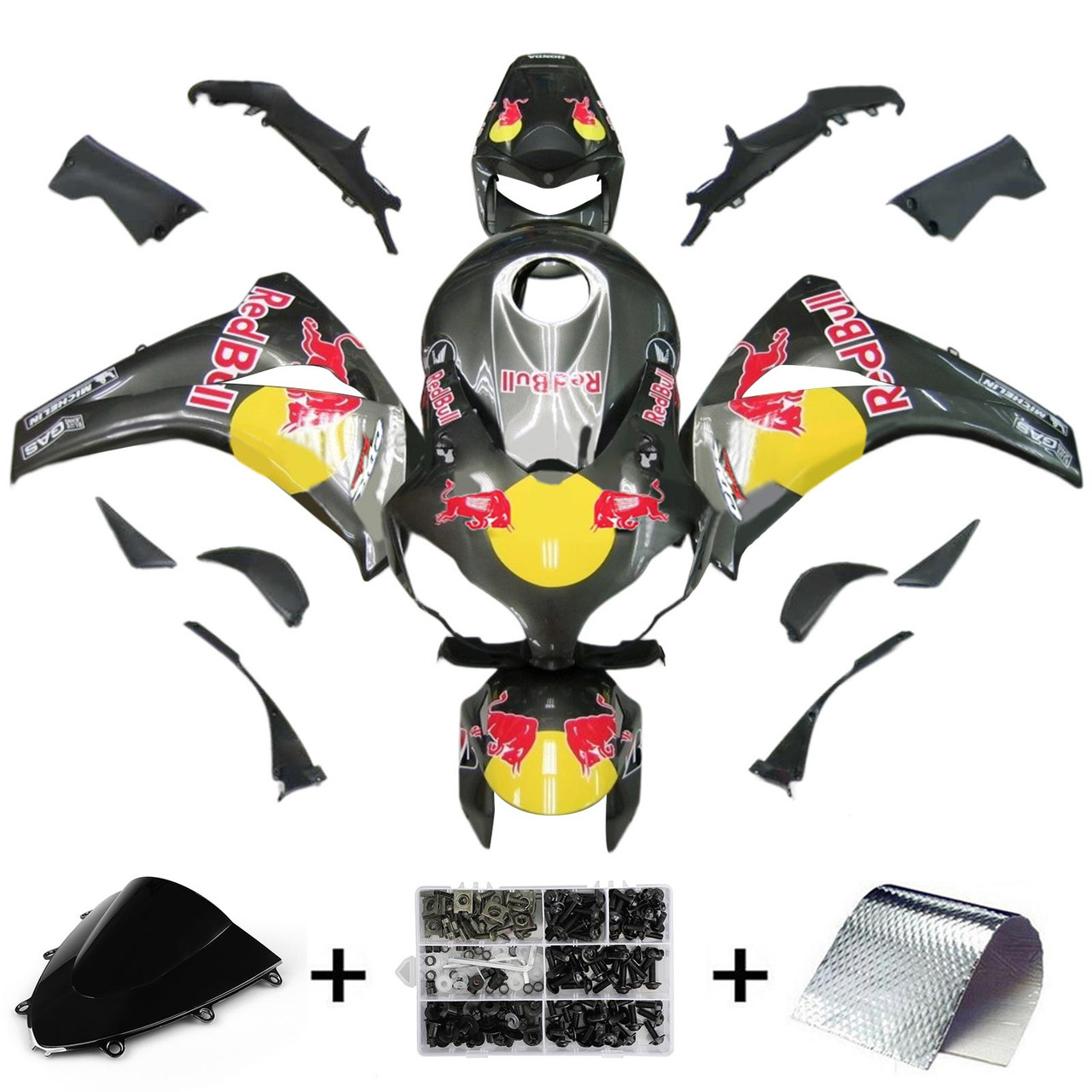 2008-2011 Honda CBR1000RR Amotopart Fairing Kit Generic #160