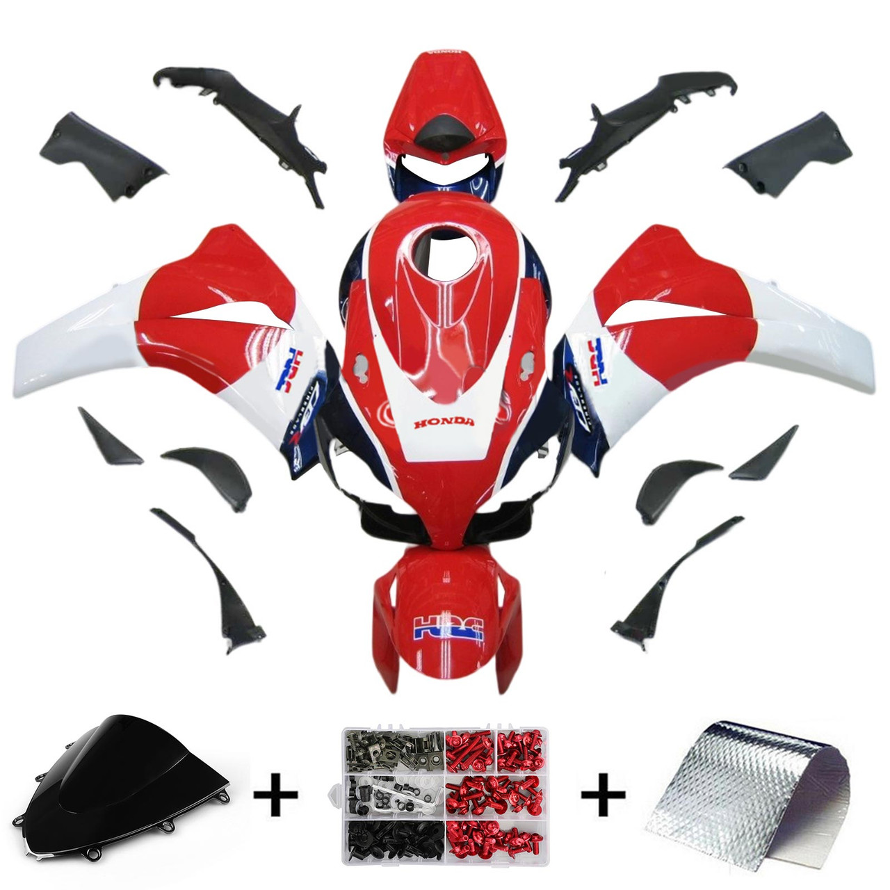 2008-2011 Honda CBR1000RR Amotopart Fairing Kit Generic #165