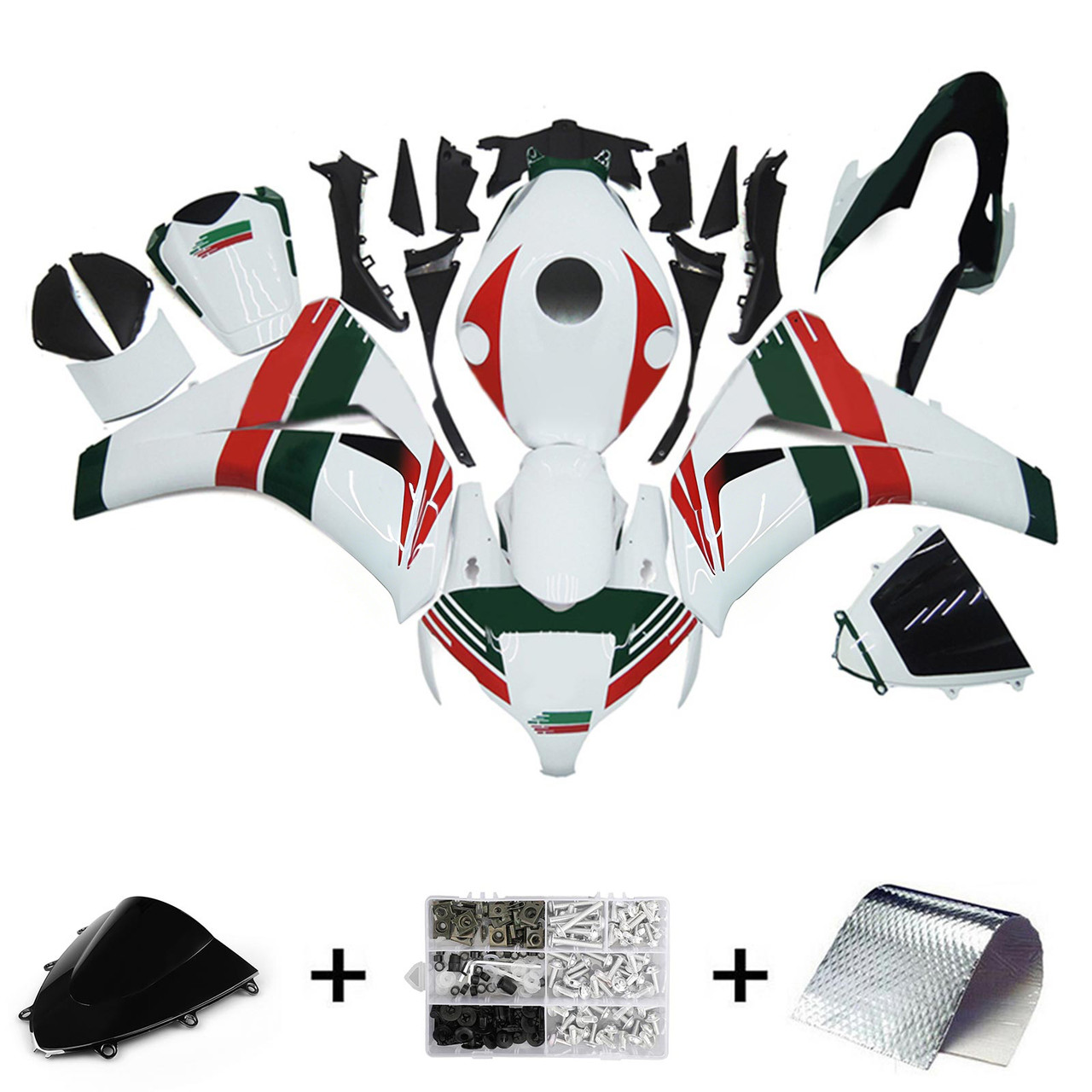 2008-2011 Honda CBR1000RR Amotopart Fairing Kit Generic #186