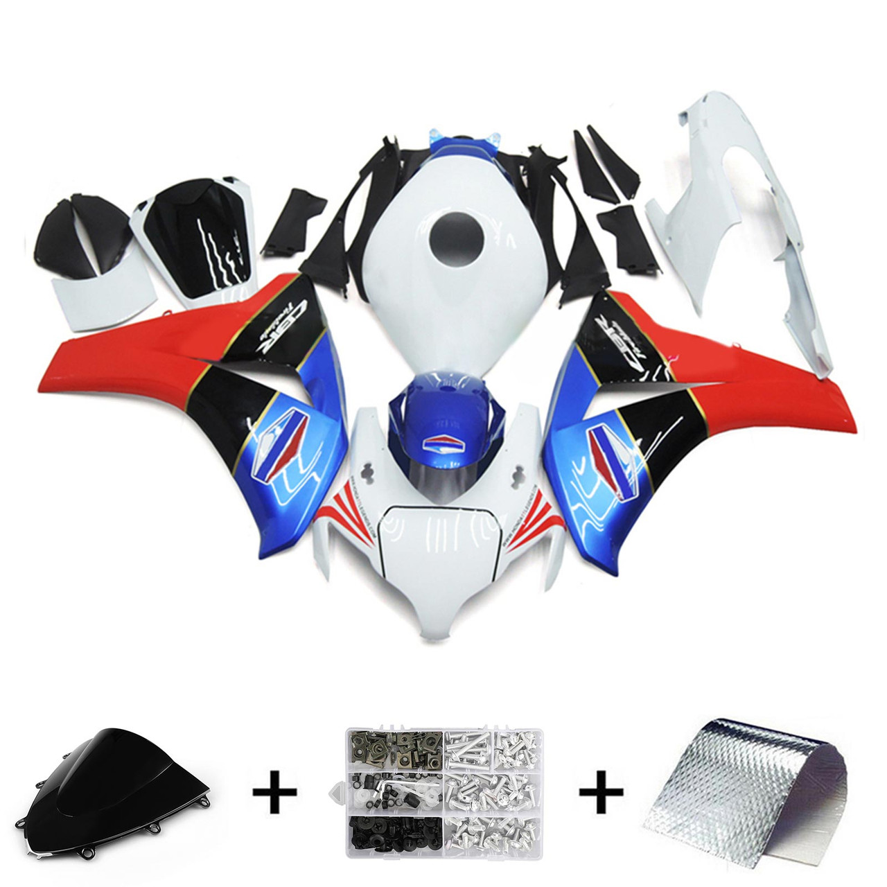 2008-2011 Honda CBR1000RR Amotopart Fairing Kit Generic #190