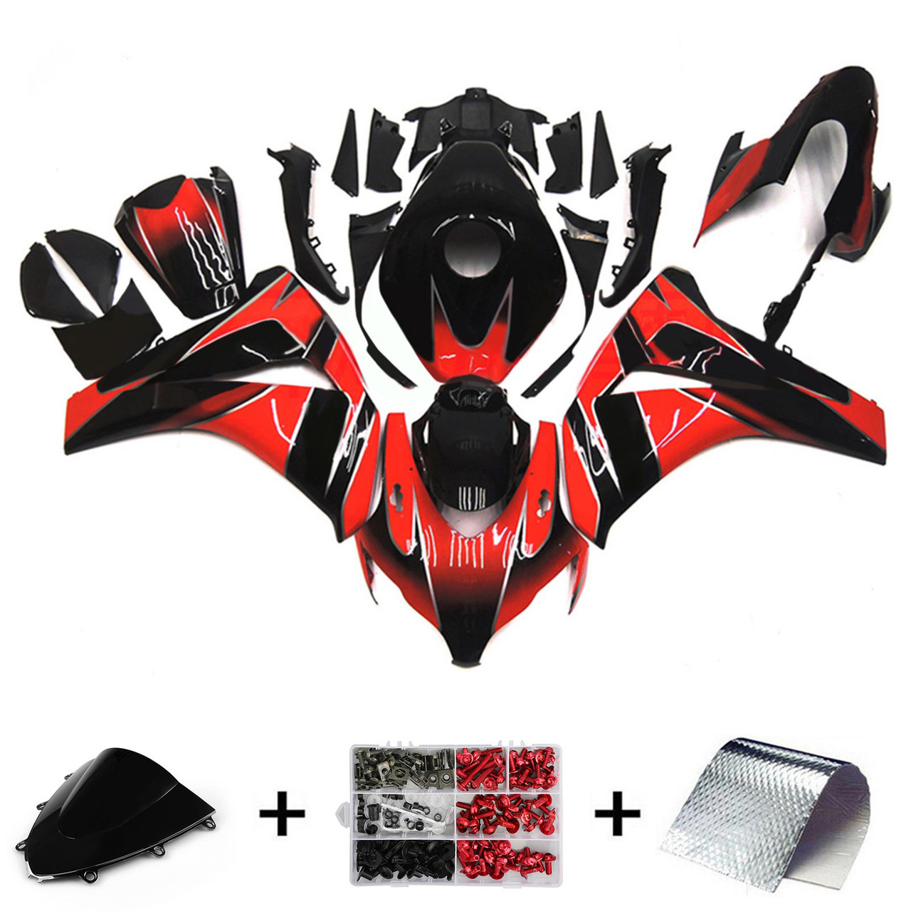 2008-2011 Honda CBR1000RR Amotopart Fairing Kit Generic #191