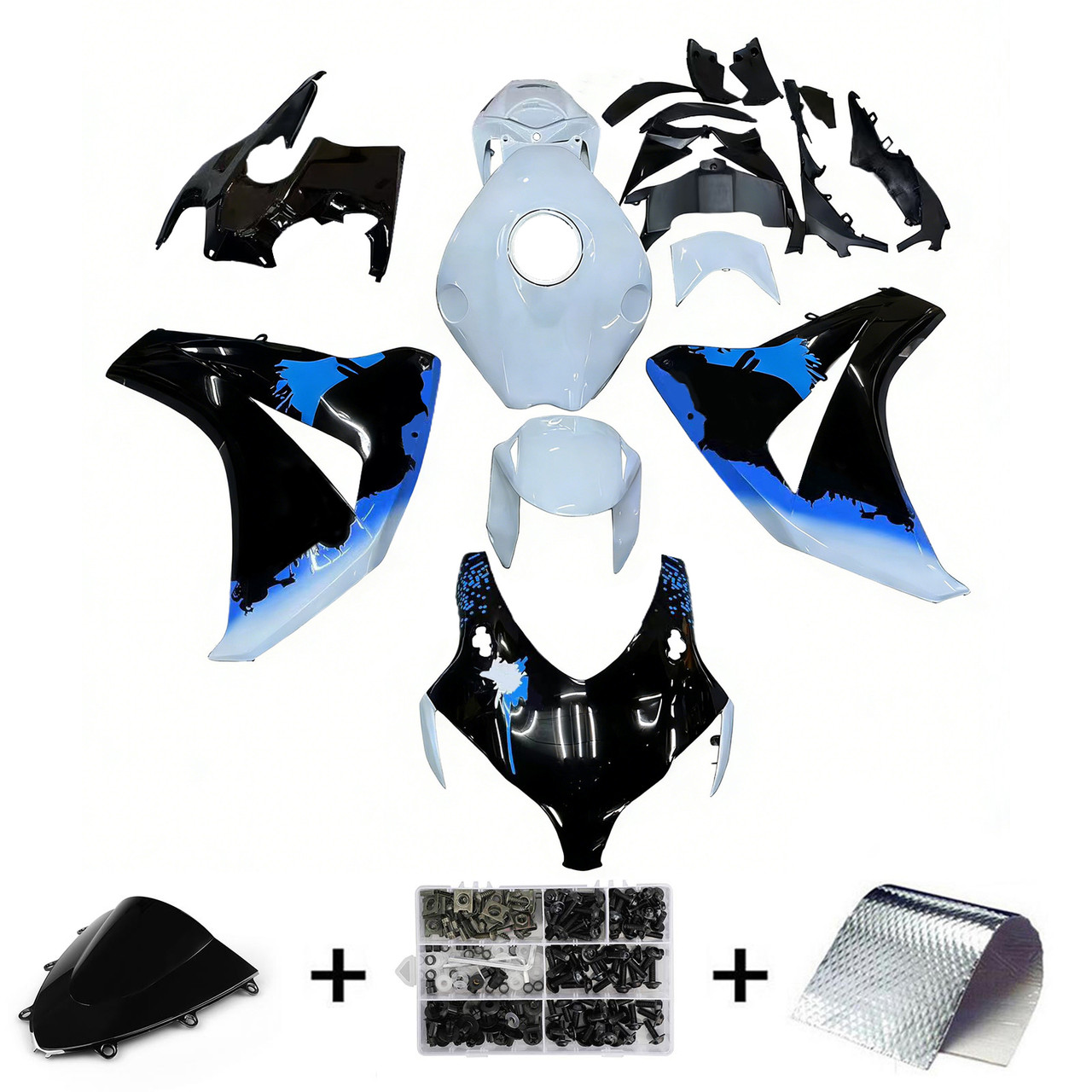 2008-2011 Honda CBR1000RR Amotopart Fairing Kit Generic #201