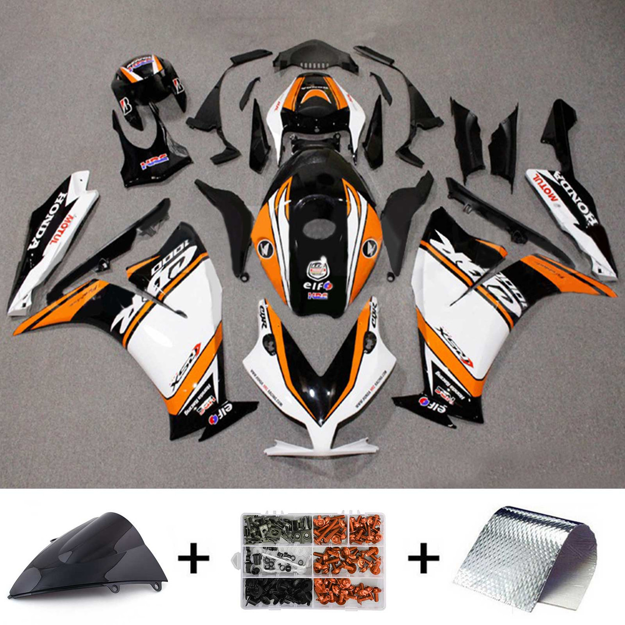 2012-2016 Honda CBR1000RR Amotopart Fairing Kit Generic #158