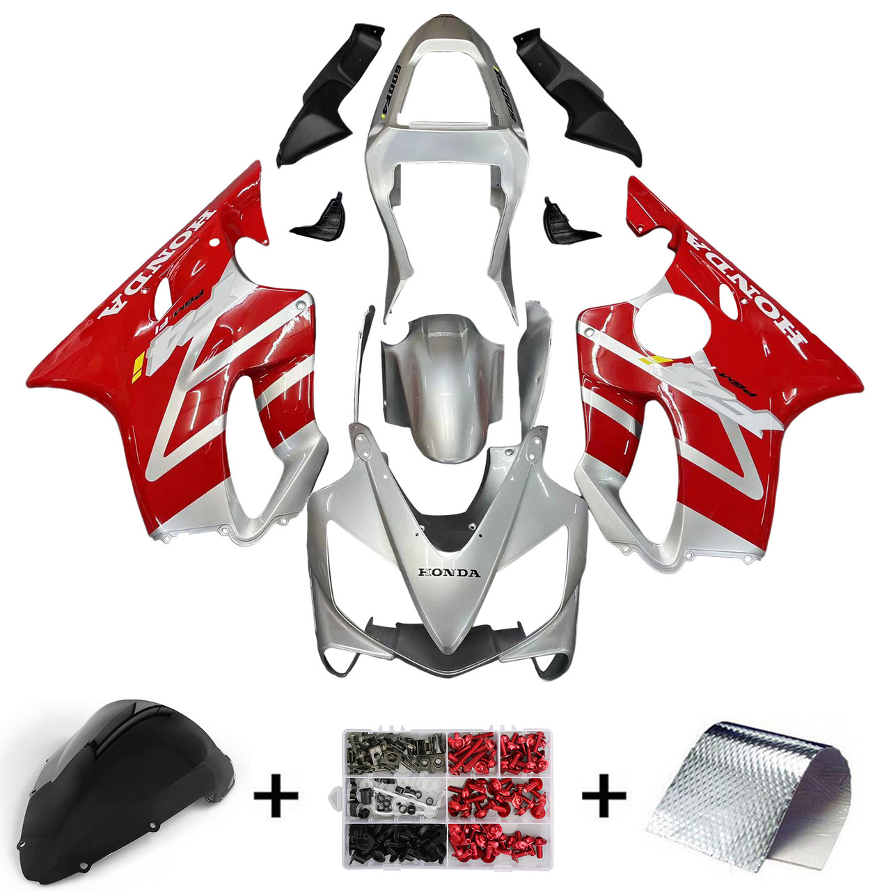 2001-2003 Honda CBR600 F4i Amotopart Fairing Kit Generic #5