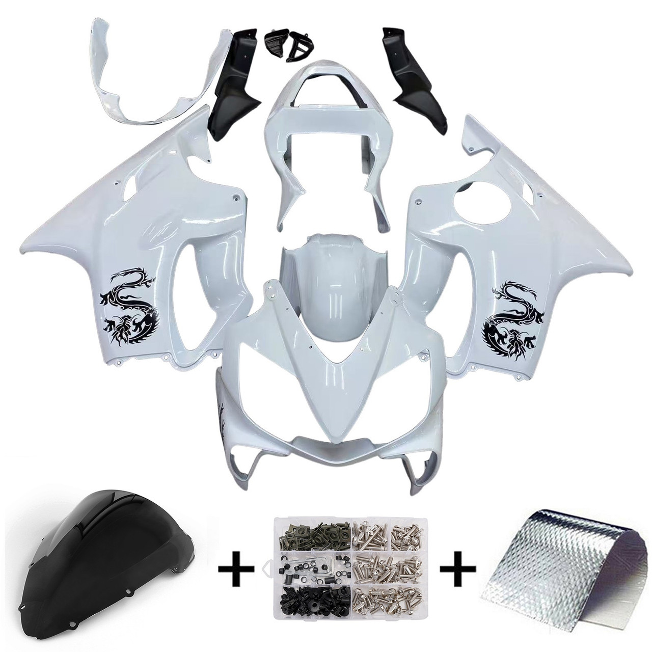 2001-2003 Honda CBR600 F4i Amotopart Fairing Kit Generic #10