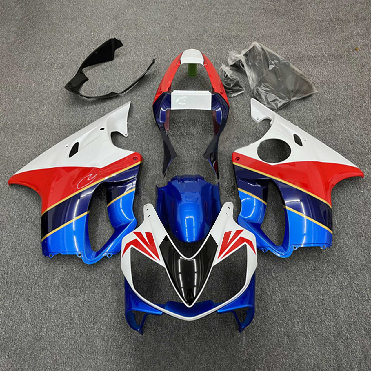 2001-2003 Honda CBR600 F4i Amotopart Fairing Kit Generic #138