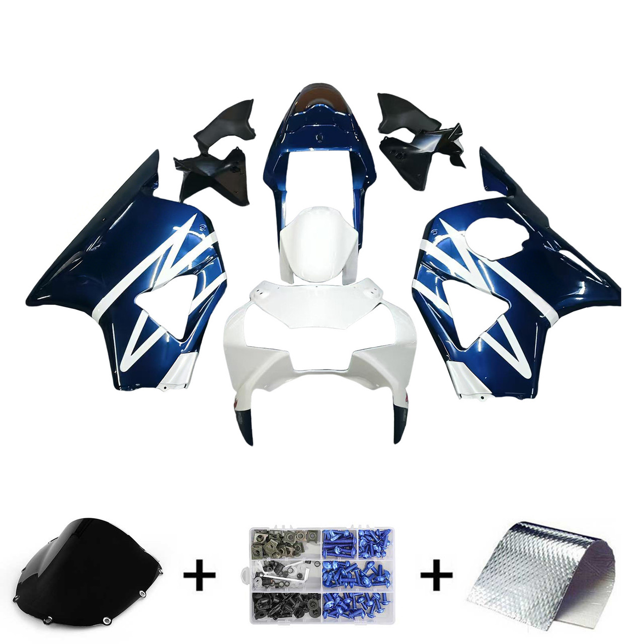 2002-2003 Honda CBR954 Amotopart Fairing Kit Generic #114