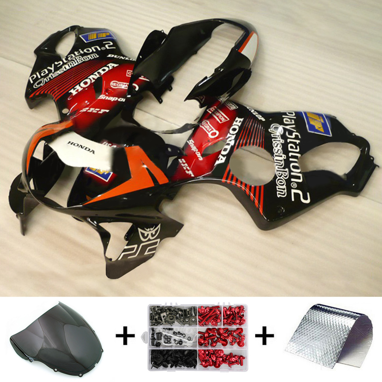 1999-2000 Honda CBR600 F4 Amotopart Fairing Kit Generic #130