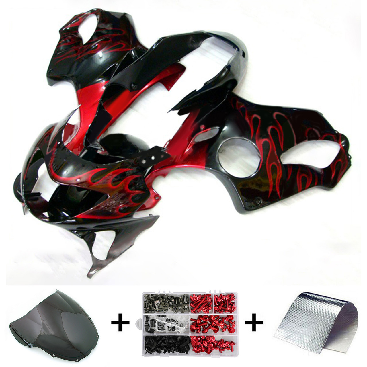 1999-2000 Honda CBR600 F4 Amotopart Fairing Kit Generic #137