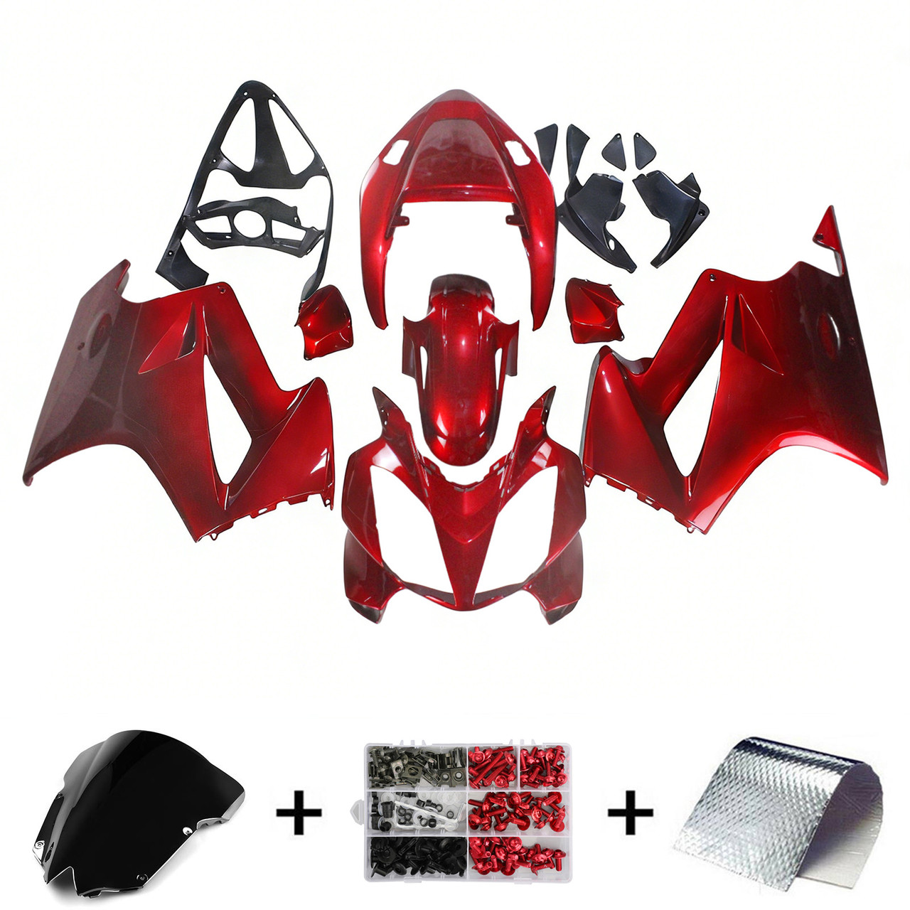 2002-2012 Honda VFR800 Amotopart Fairing Kit Generic #114