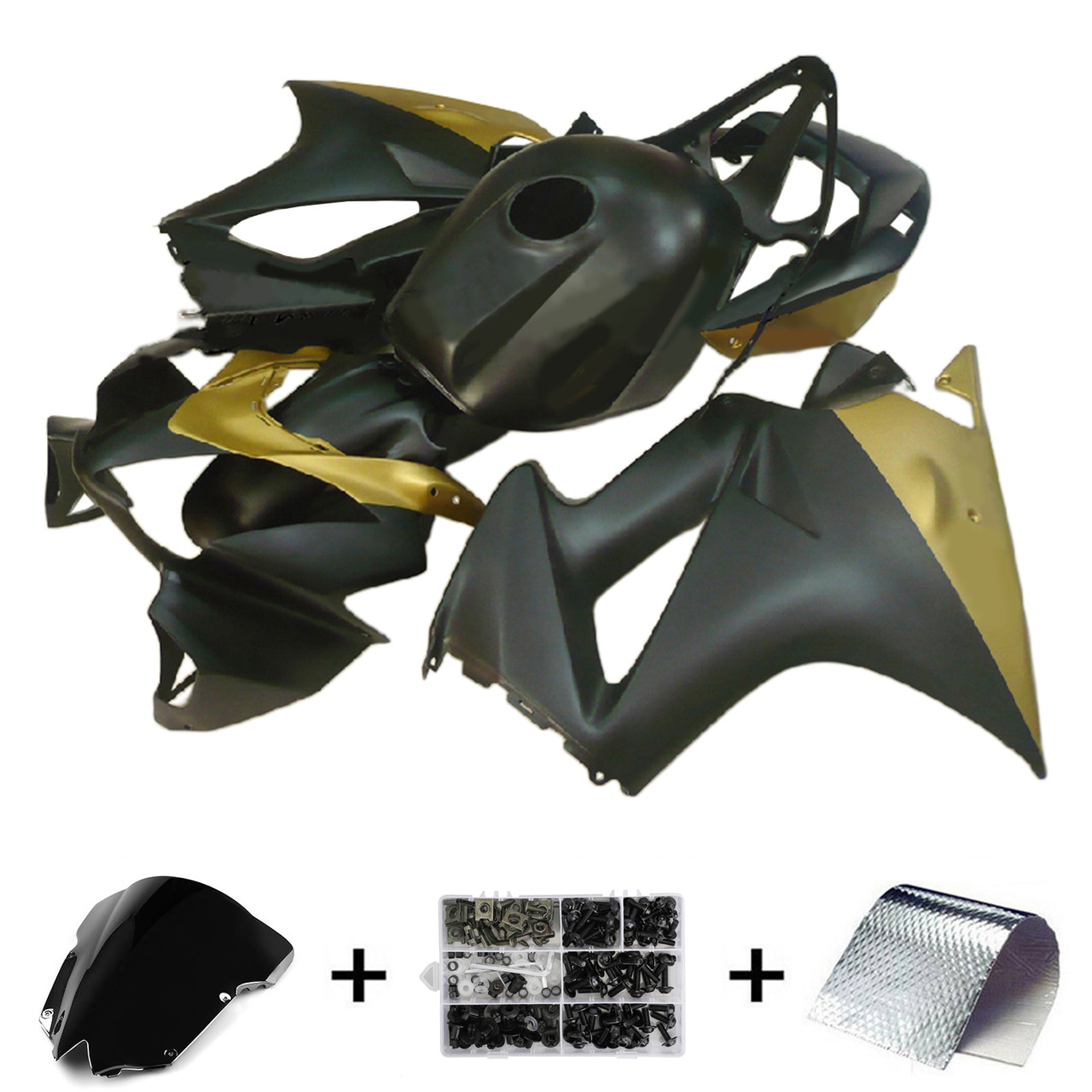 2002-2012 Honda VFR800 Amotopart Fairing Kit Generic #116