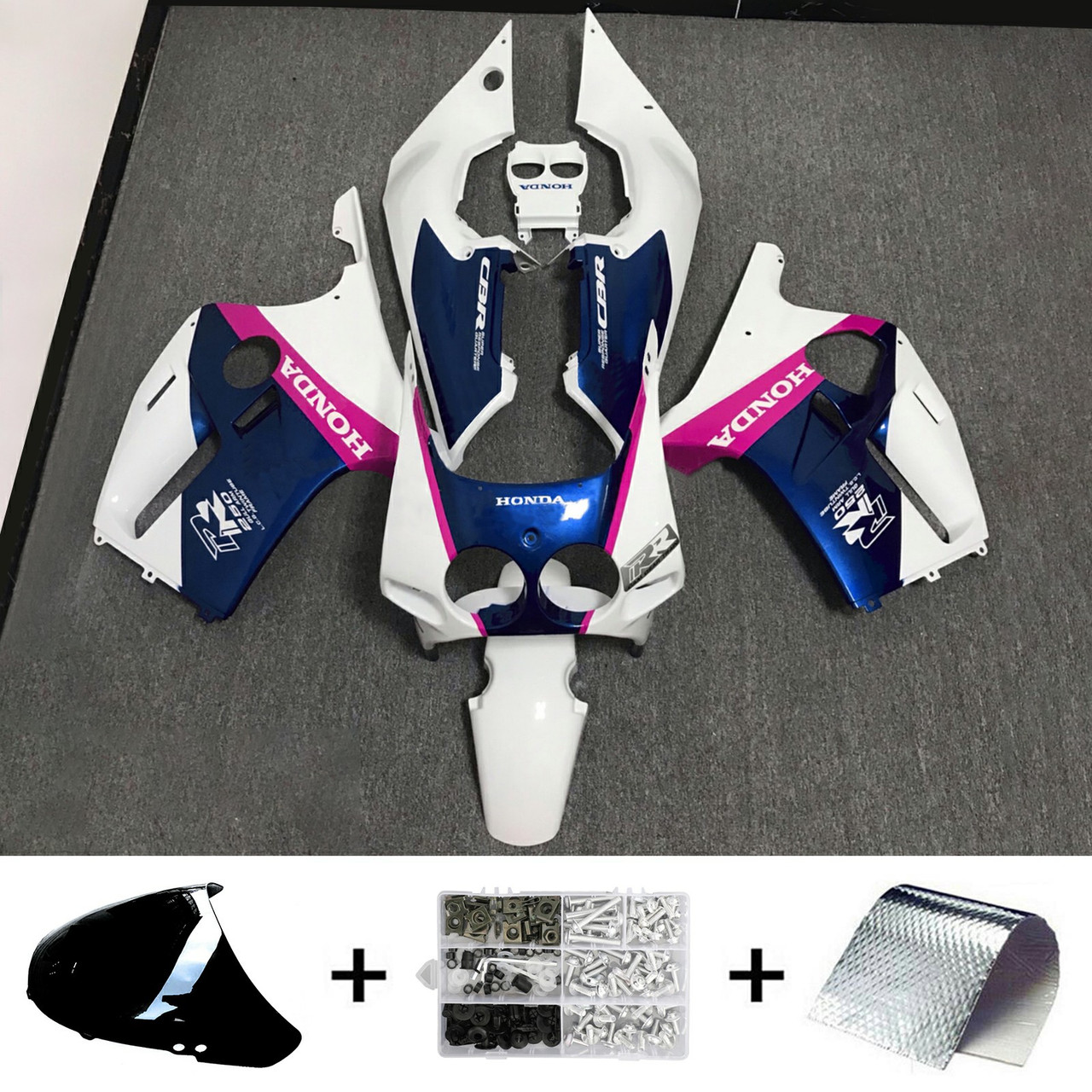 1990-1998 Honda CBR250RR MC22 Amotopart Fairing Kit Generic #103