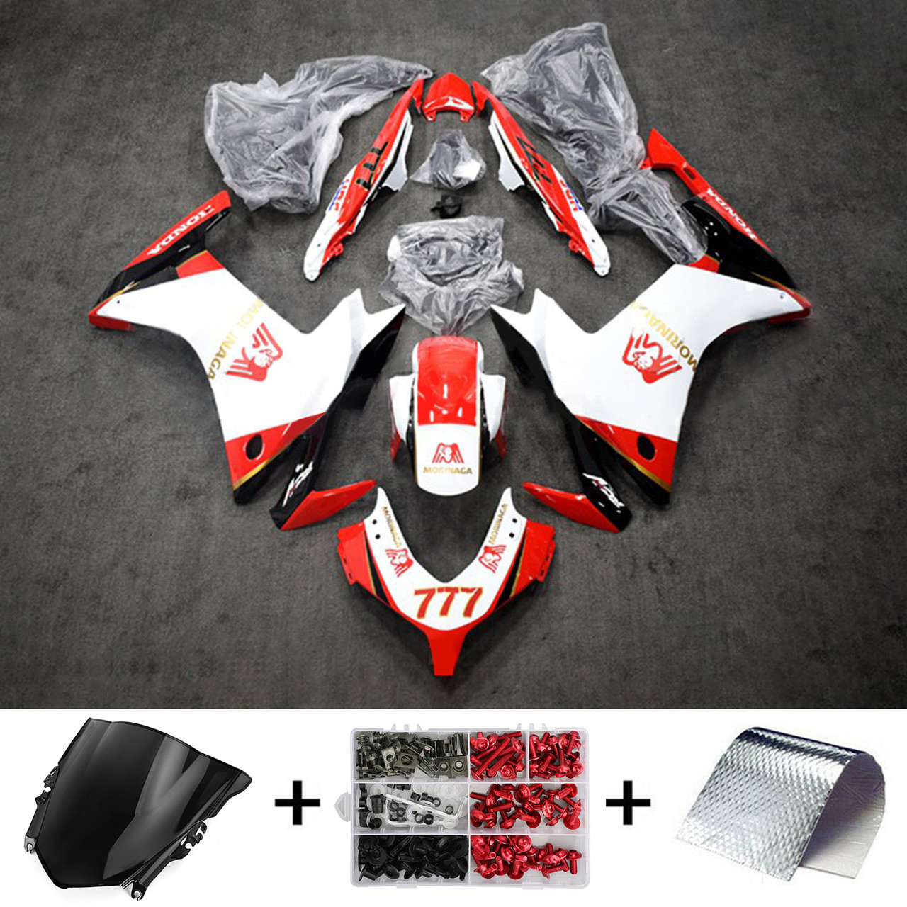 2013-2015 Honda CBR500R Amotopart Fairing Kit Generic #110