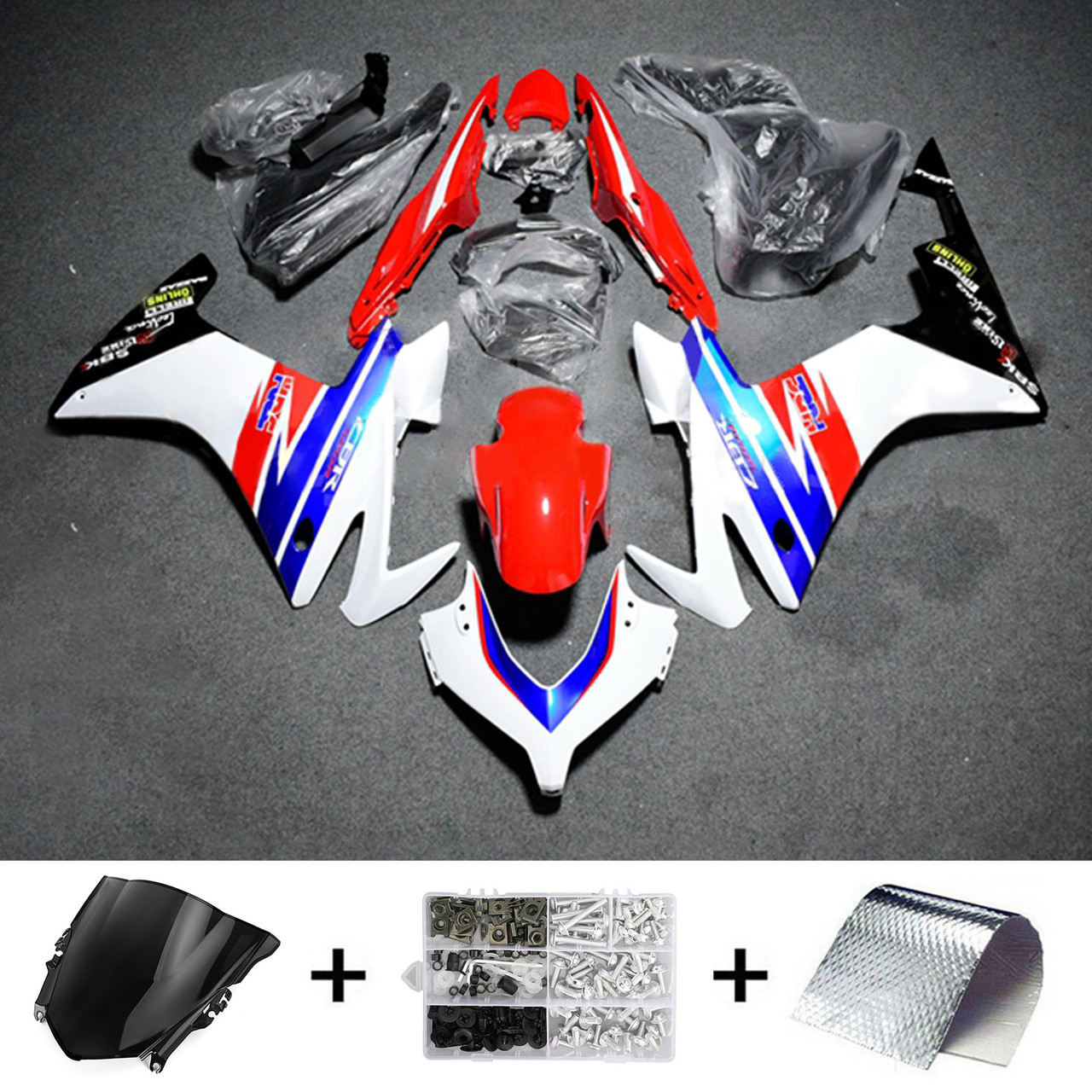 2013-2015 Honda CBR500R Amotopart Fairing Kit Generic #115
