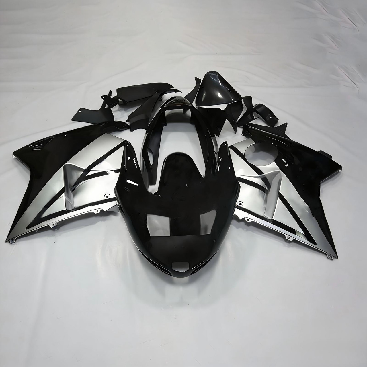 1996-2007 Honda CBR1100XX SuperBlackBird Amotopart Fairing Kit Generic #126